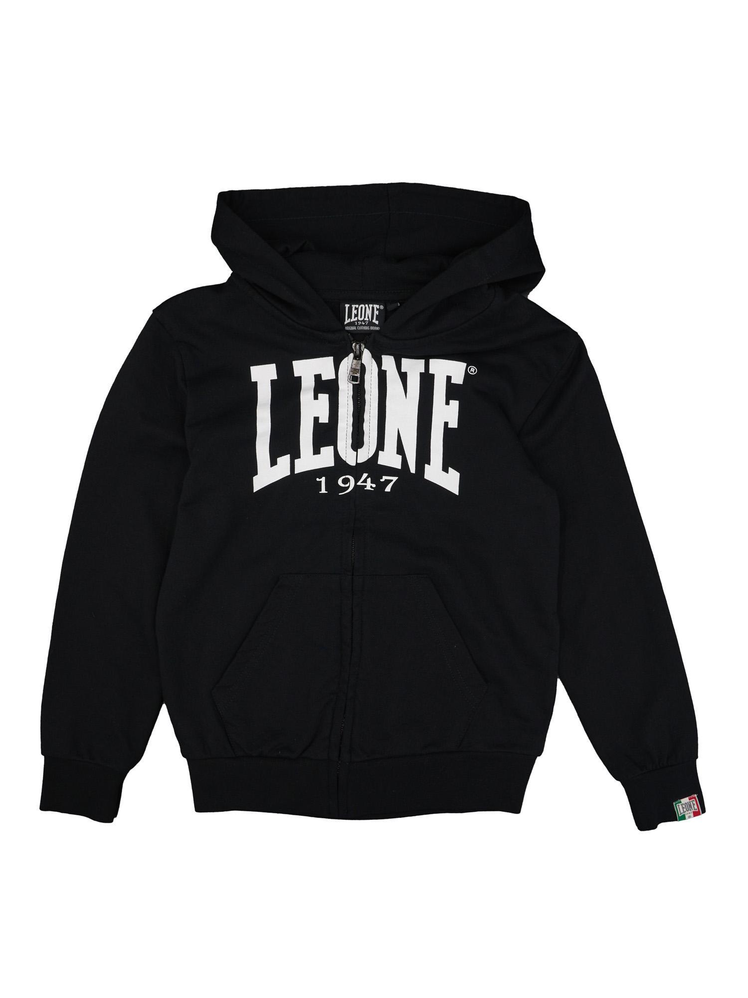 Leone Basic dziecięca bluza z kapturem zapinana na zamek