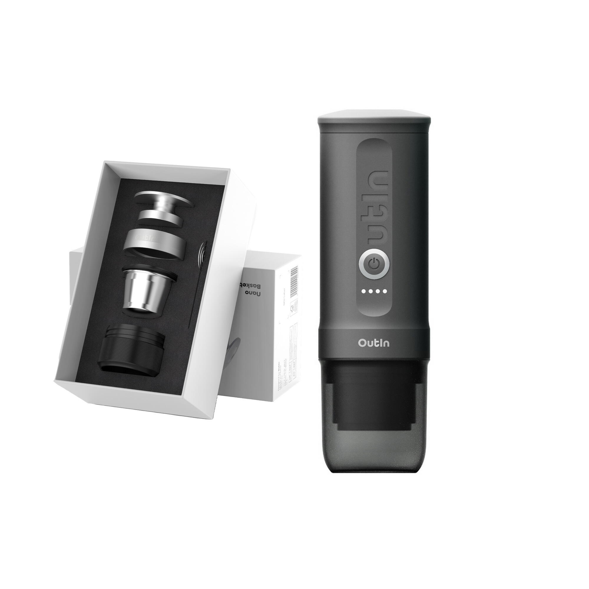 Zestaw OutIn Nano Ekspres + Basket Plus Szary