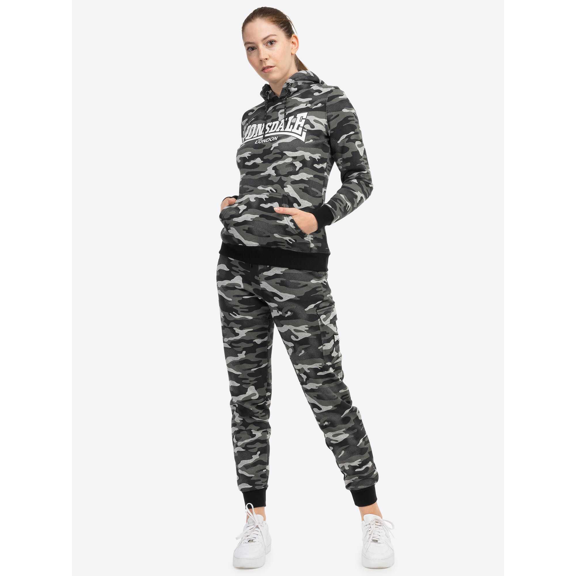 Bluza damska z kapturem Lonsdale Clough