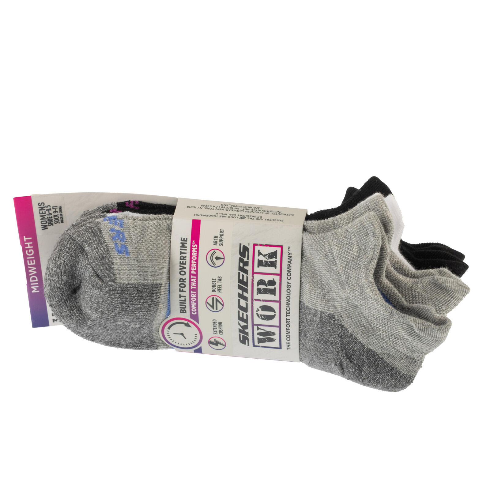 Skarpetki sportowe damskie 3pk Work Lowcut Womens Socks