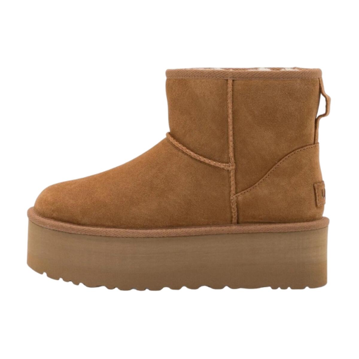UGG Boot Classic Mini Platform Chestnut