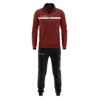 Kombinezon sportowy Givova Tuta One Full Zip czerwony