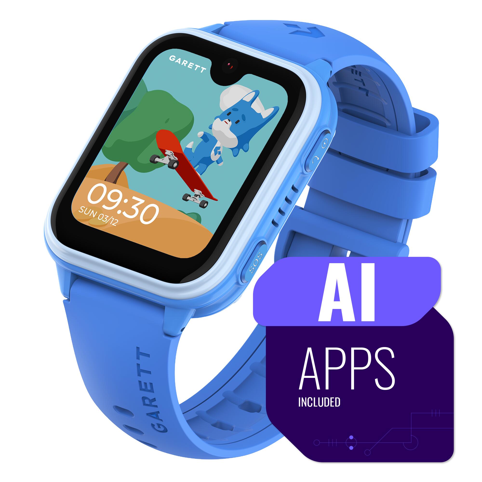 Smartwatch Garett Kids Vibe AI 4G niebieski