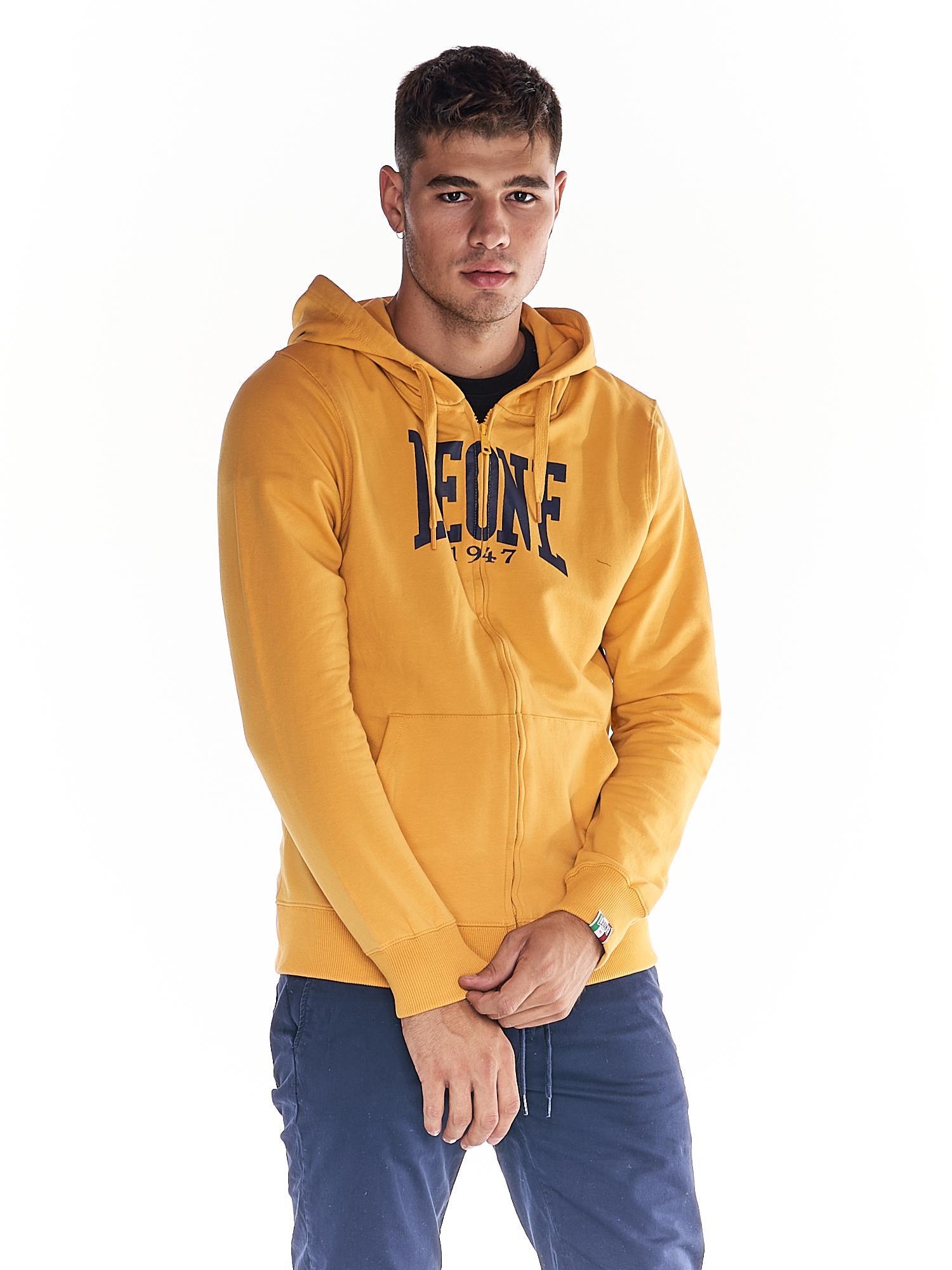 Bluza z bawełna z kaptur na co dzień na siłownię