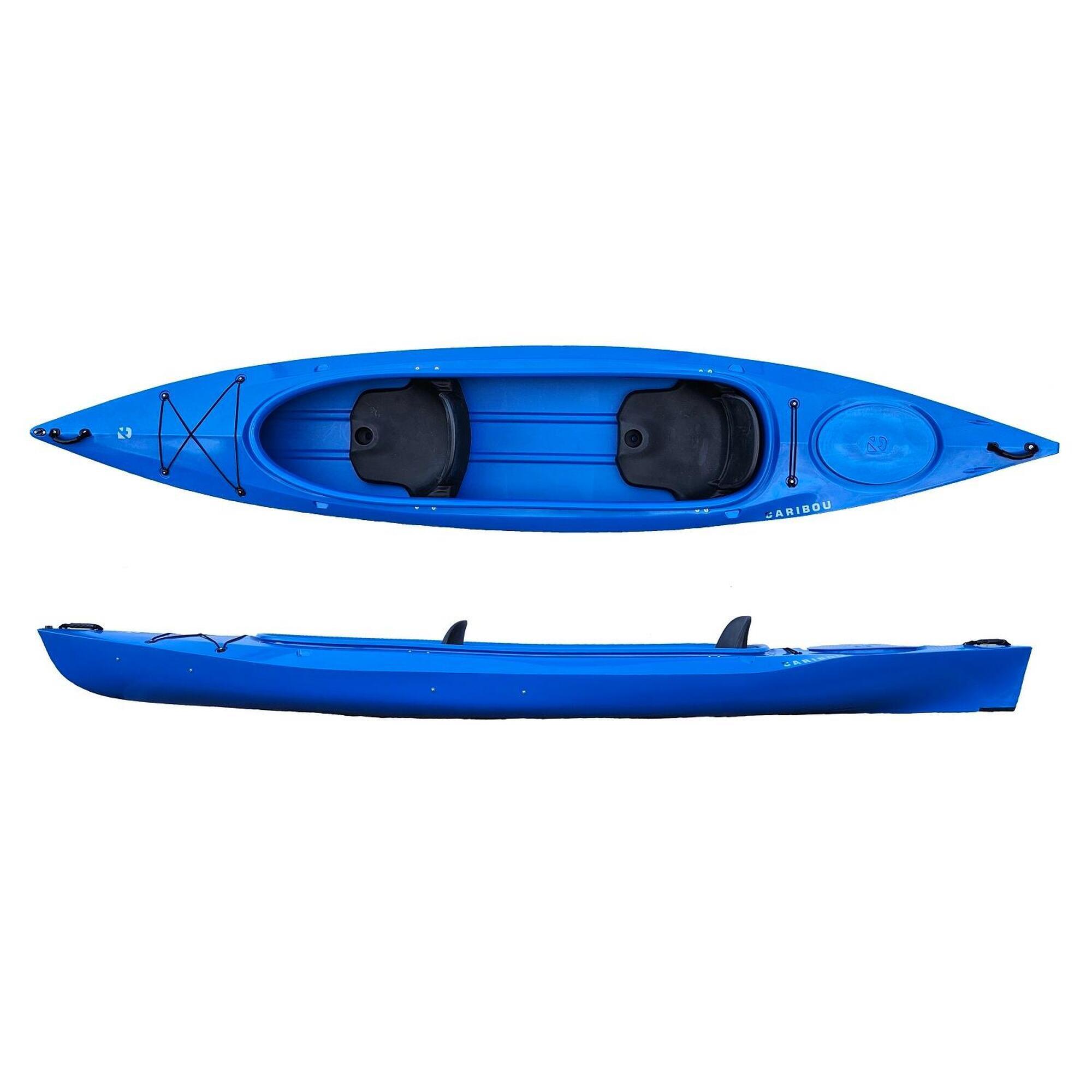 Kajak dwuosobowy do pływania Kayak Zone Caribou Adventure