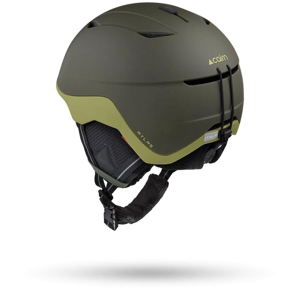 Kask narciarski CAIRN ATLAS PURE - MAT KHAKI LEAF