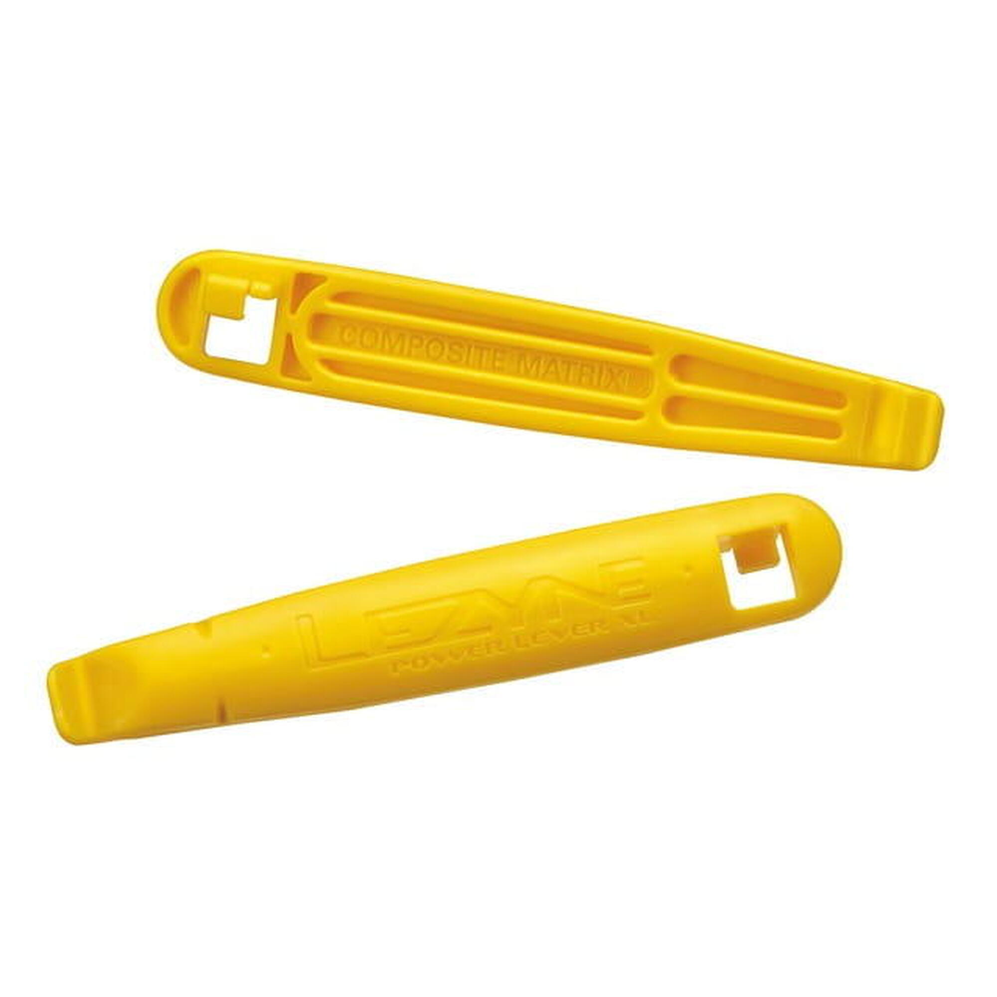 Lezyne Power Lever XL dźwignie do opon tubeless żółte