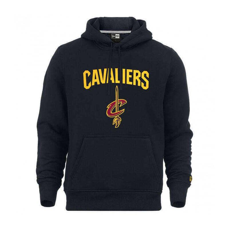 Sweat capuche New Era avec logo de l'équipe Cleveland Cavaliers