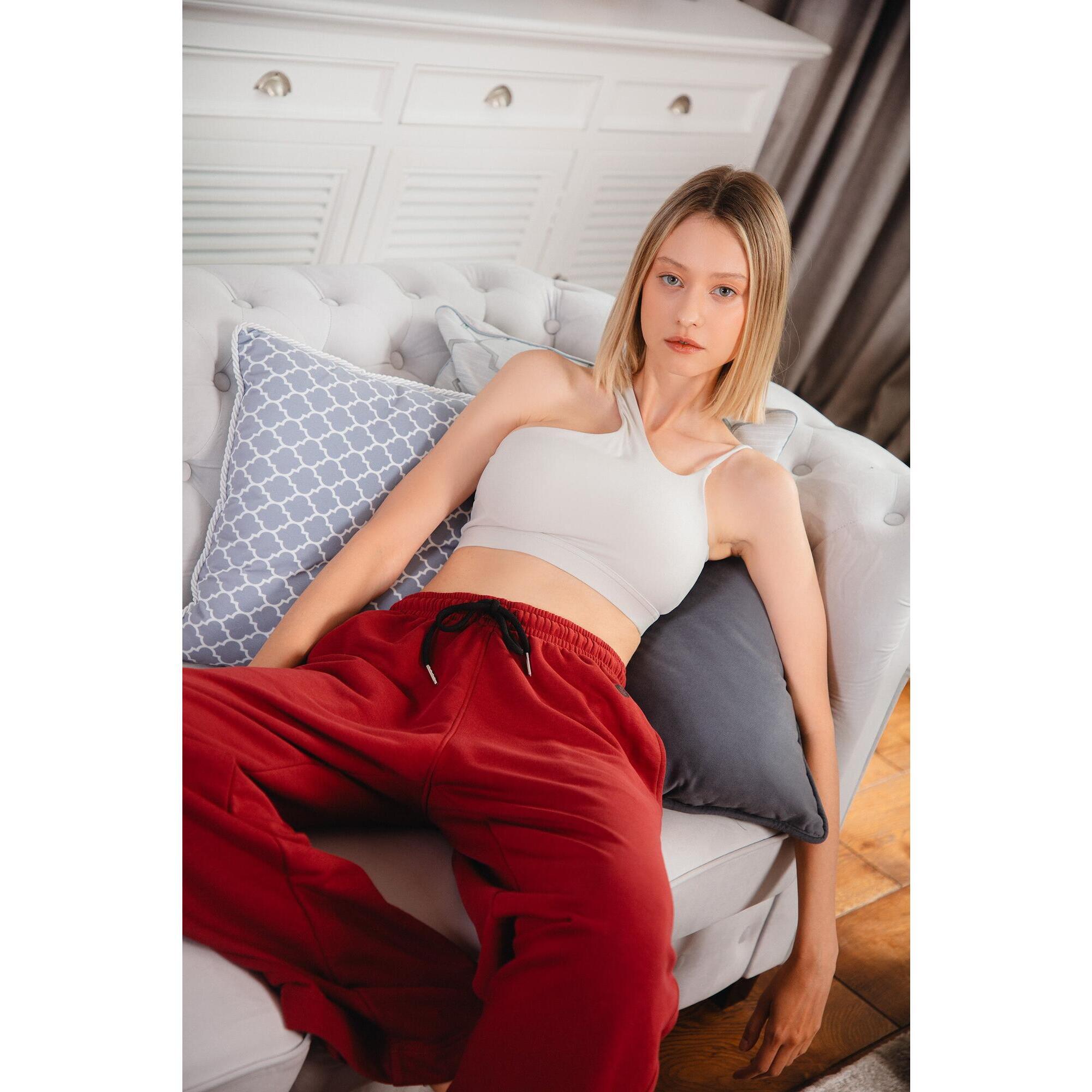 Spodnie do jogi Moonholi Ivy Sweatpants z szerokimi nogawkami