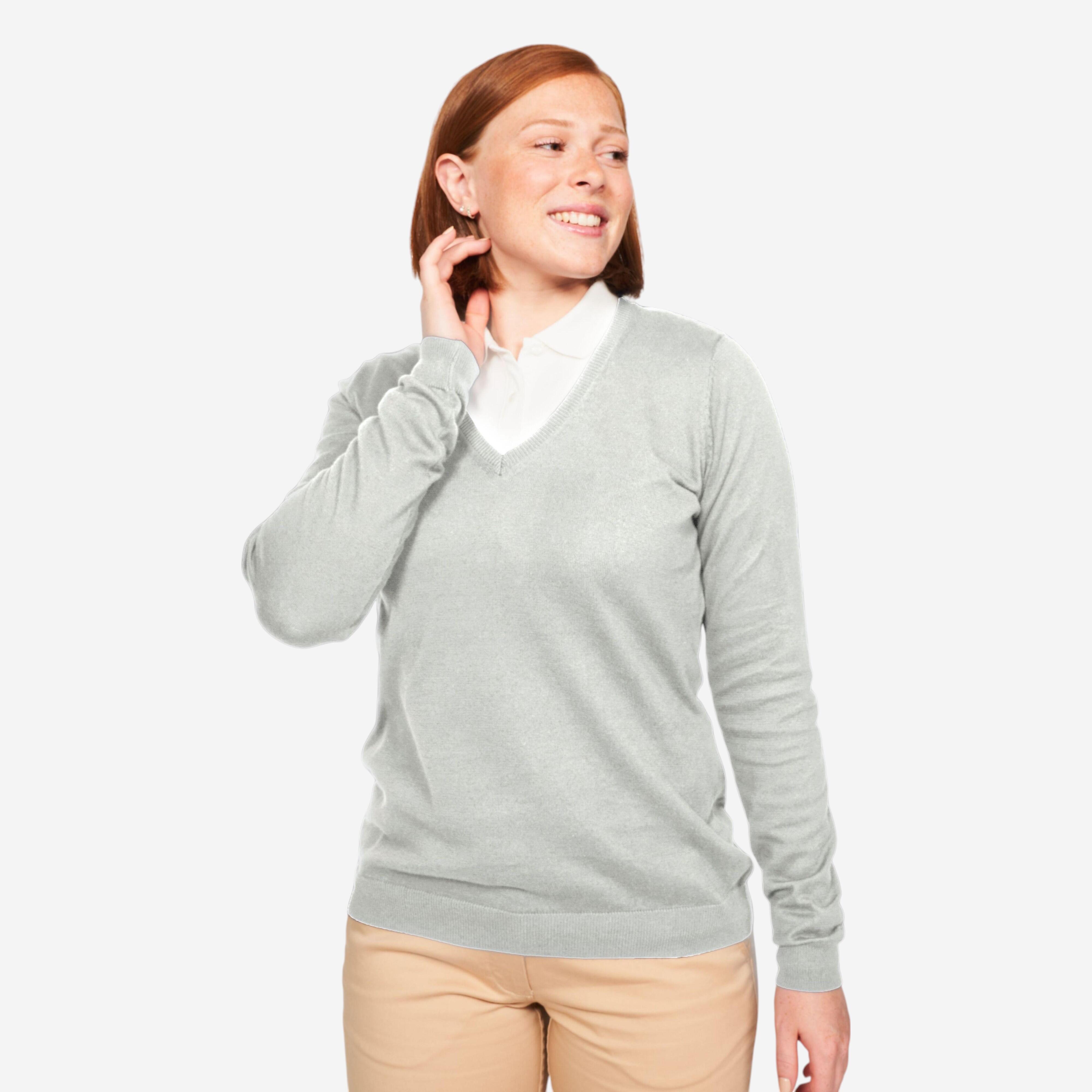 Sweter do golfa damski Inesis MW100