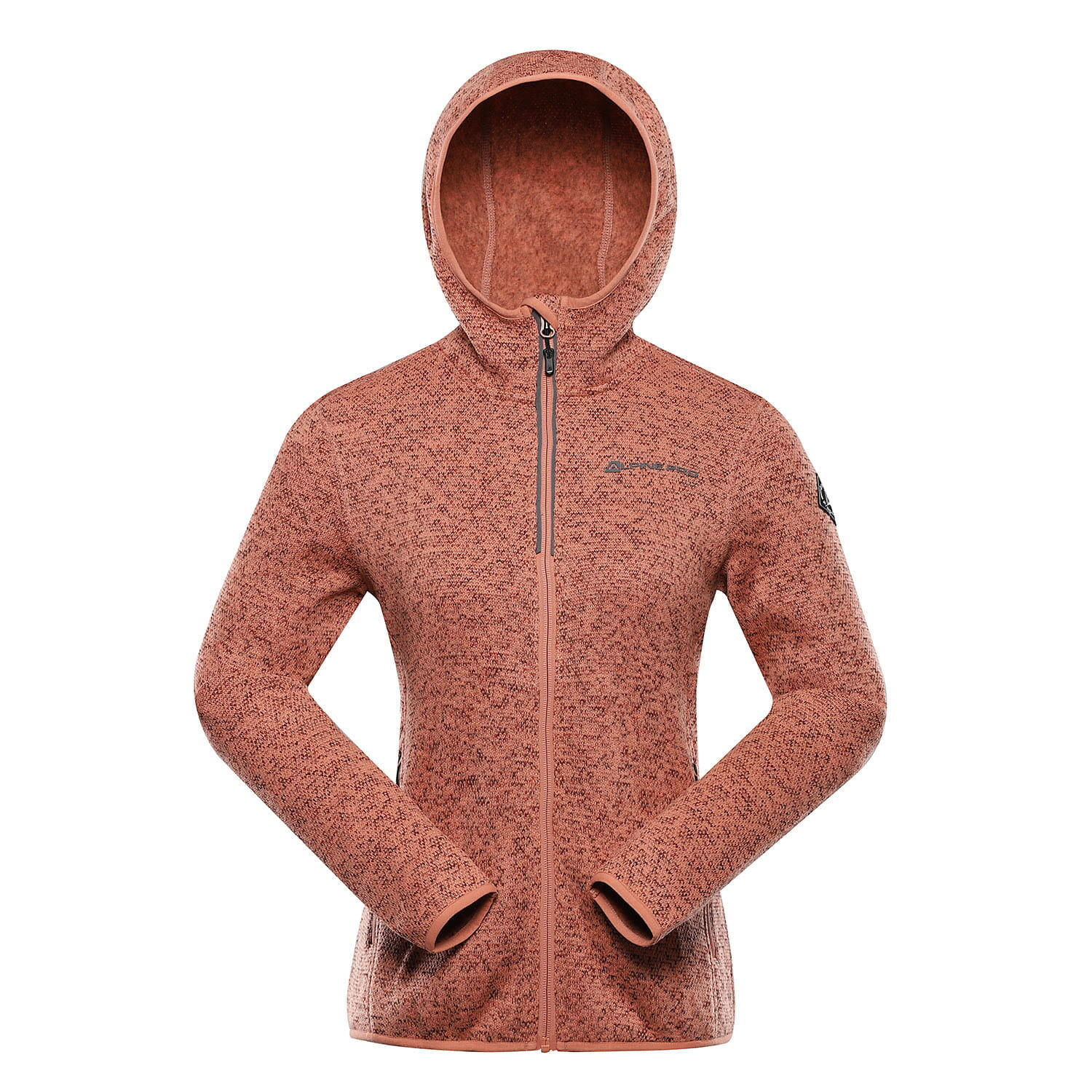 Bluza damska polarowa z kapturem Alpine Pro Zega 2