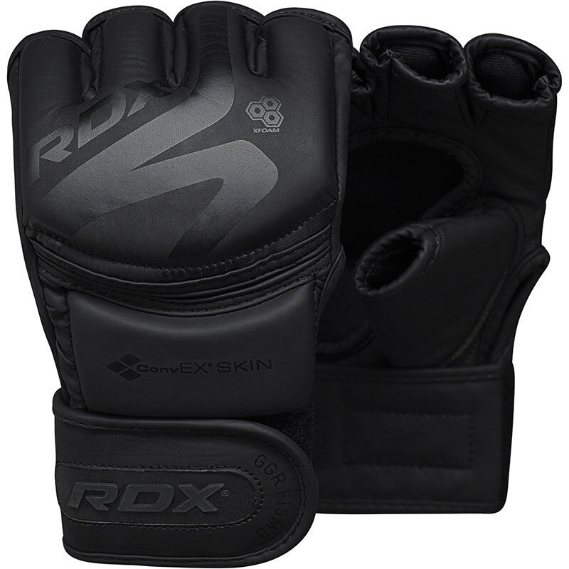 Rękawice do grapplingu MMA F15 Noir - Rozmiar: XL