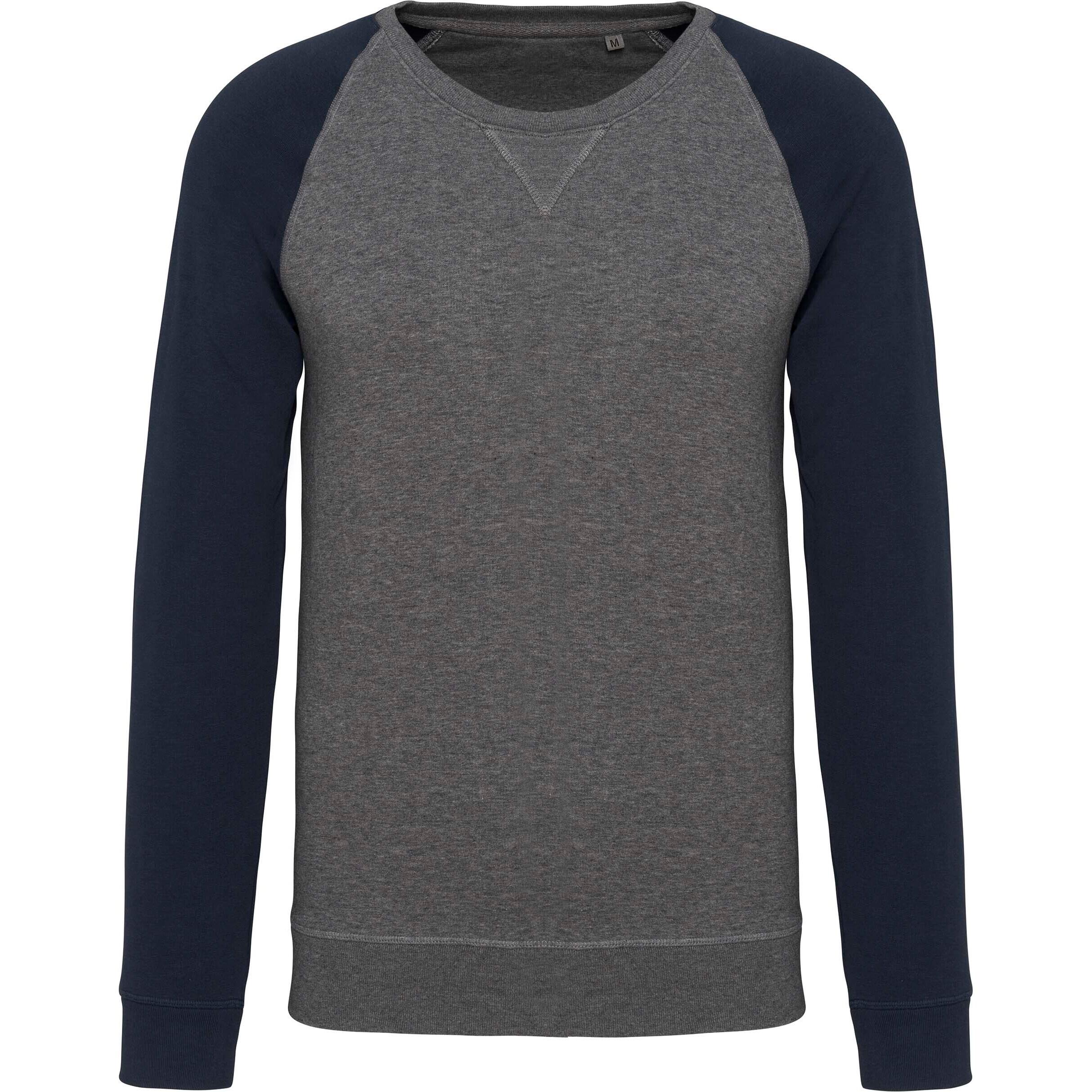Bluza z okrągłym dekoltem Kariban bicolore Manches Raglan