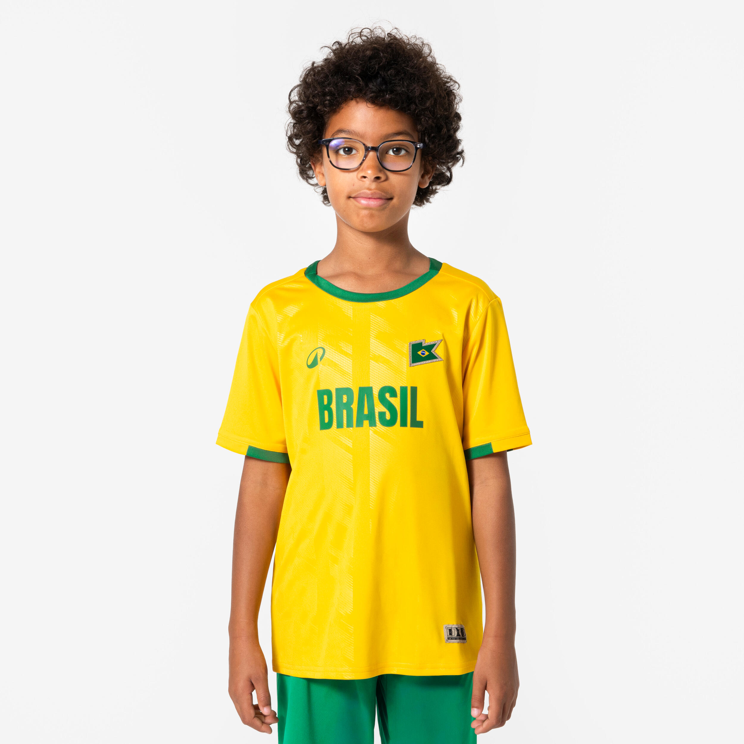 Koszulka piłkarska dla dzieci kibicujących reprezentacji Brazylii 2026