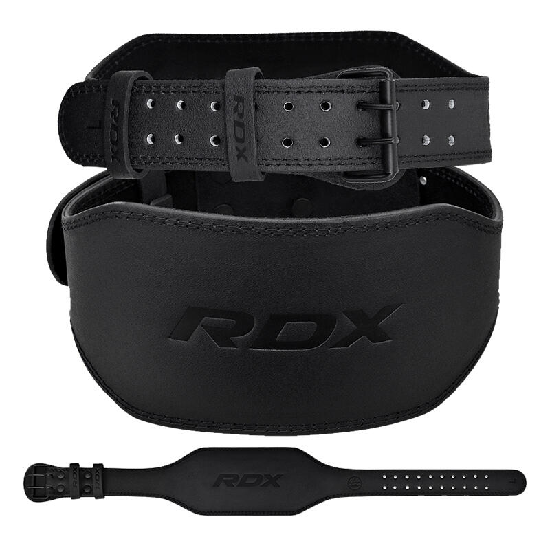 Pas do podnoszenia ciężarów RDX Belt 6 Leather