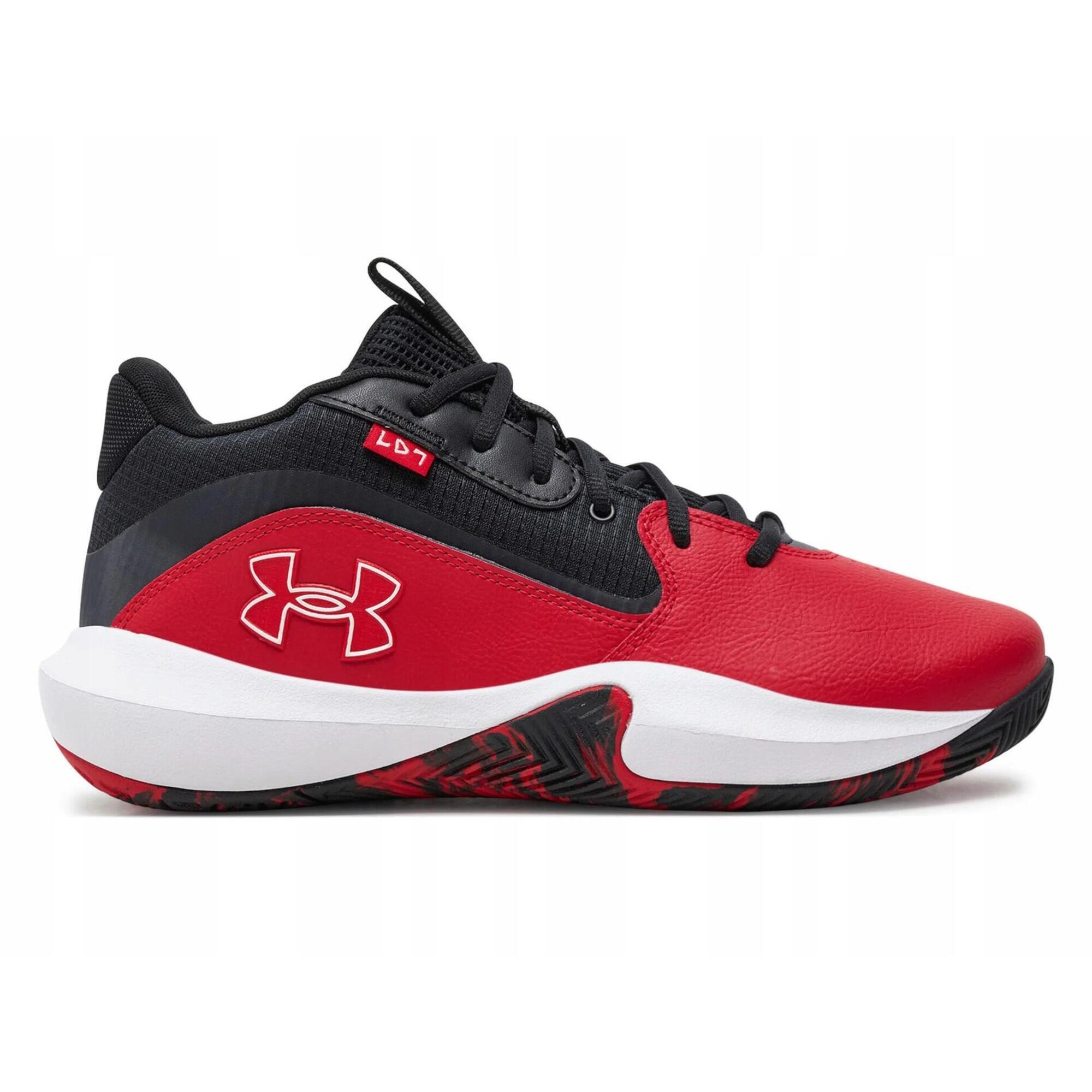 BUTY męskie UNDER ARMOUR 3028512-600 LOCKDOWN 7 do koszykówki skórzane 50 5