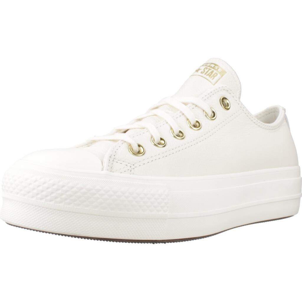 Buty CONVERSE CHUCK TAYLOR ALL STAR PLATFORM GOLDEN HITS Biały