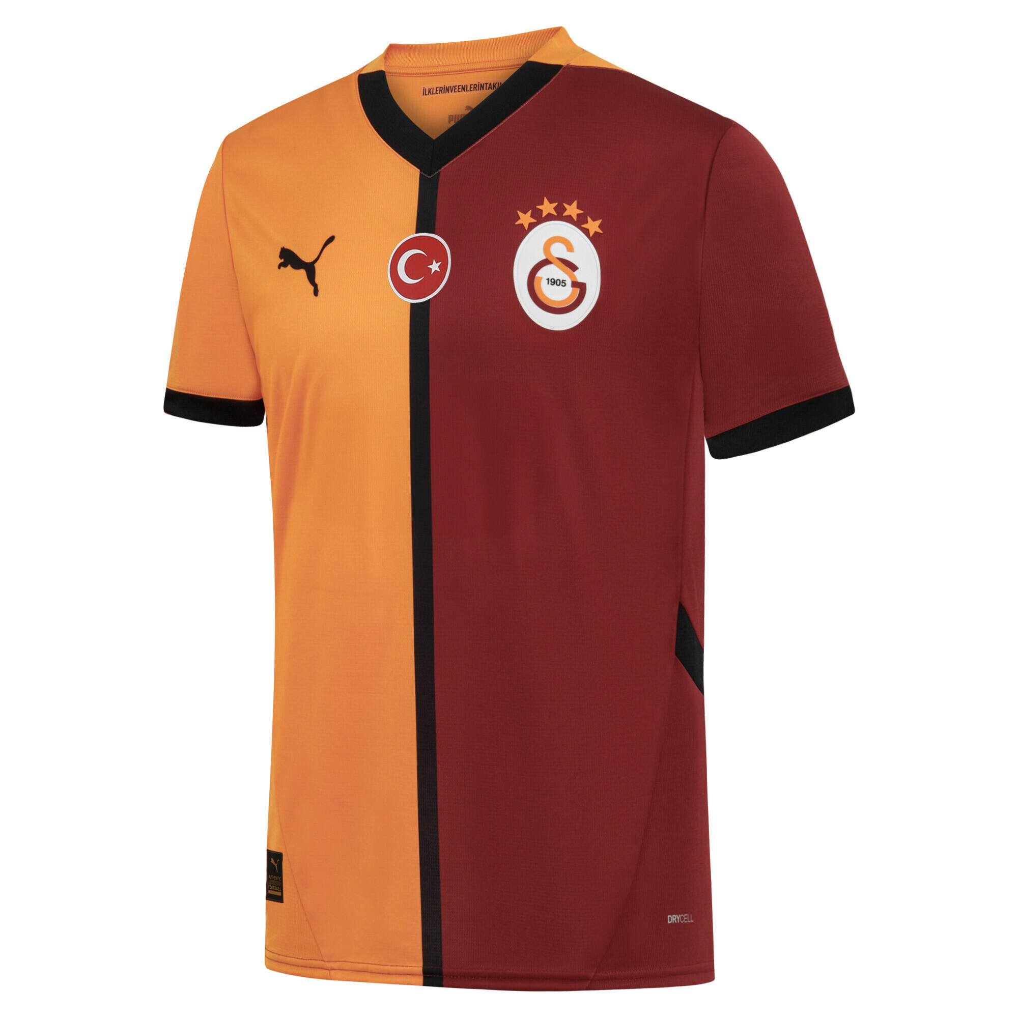 Męska koszulka domowa Galatasaray SK 24/25 PUMA Red Rhythm Intense Orange