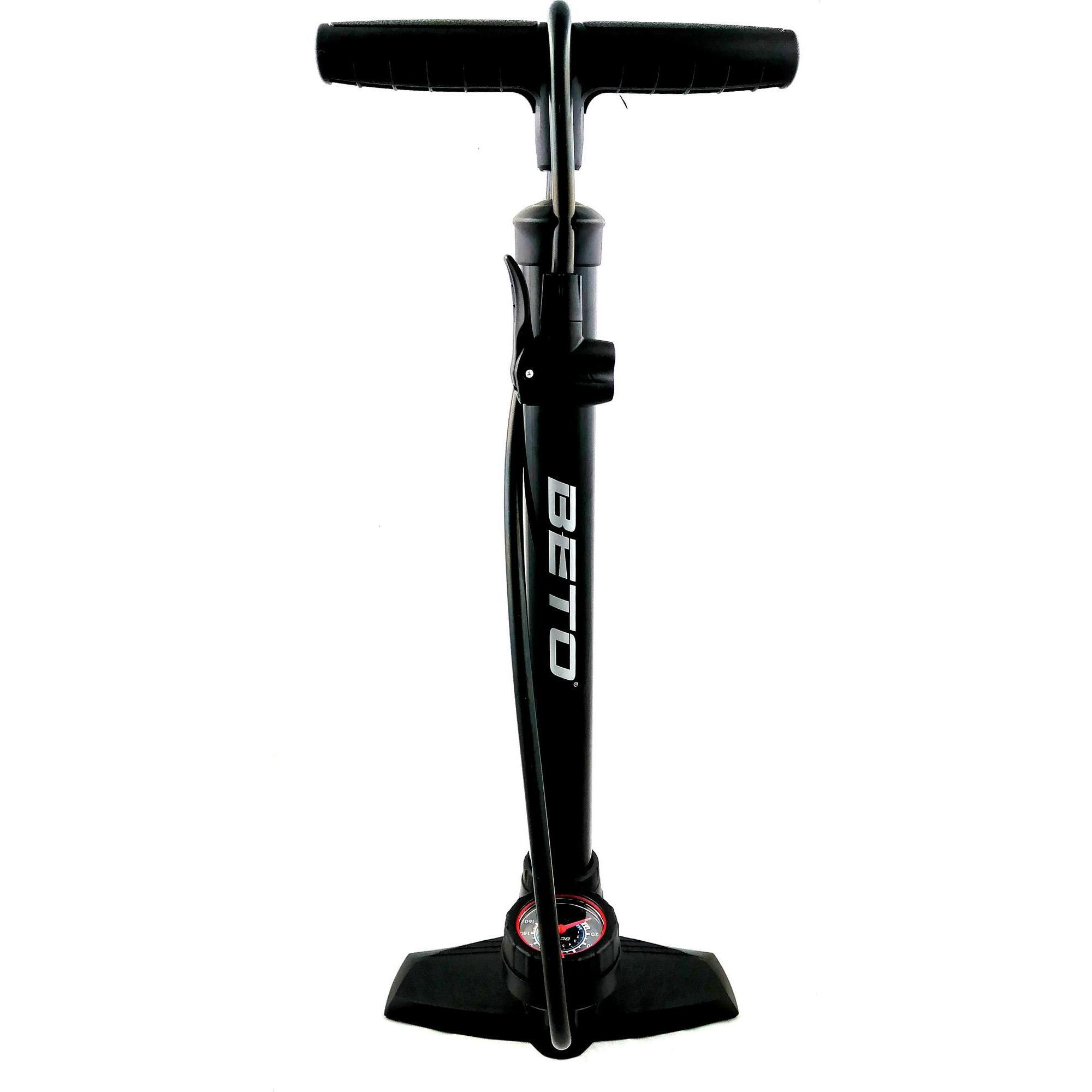 Pompka Beto CMP-151SG1 Czarna podłogowa z manometrem stalowa 21 160 PSI