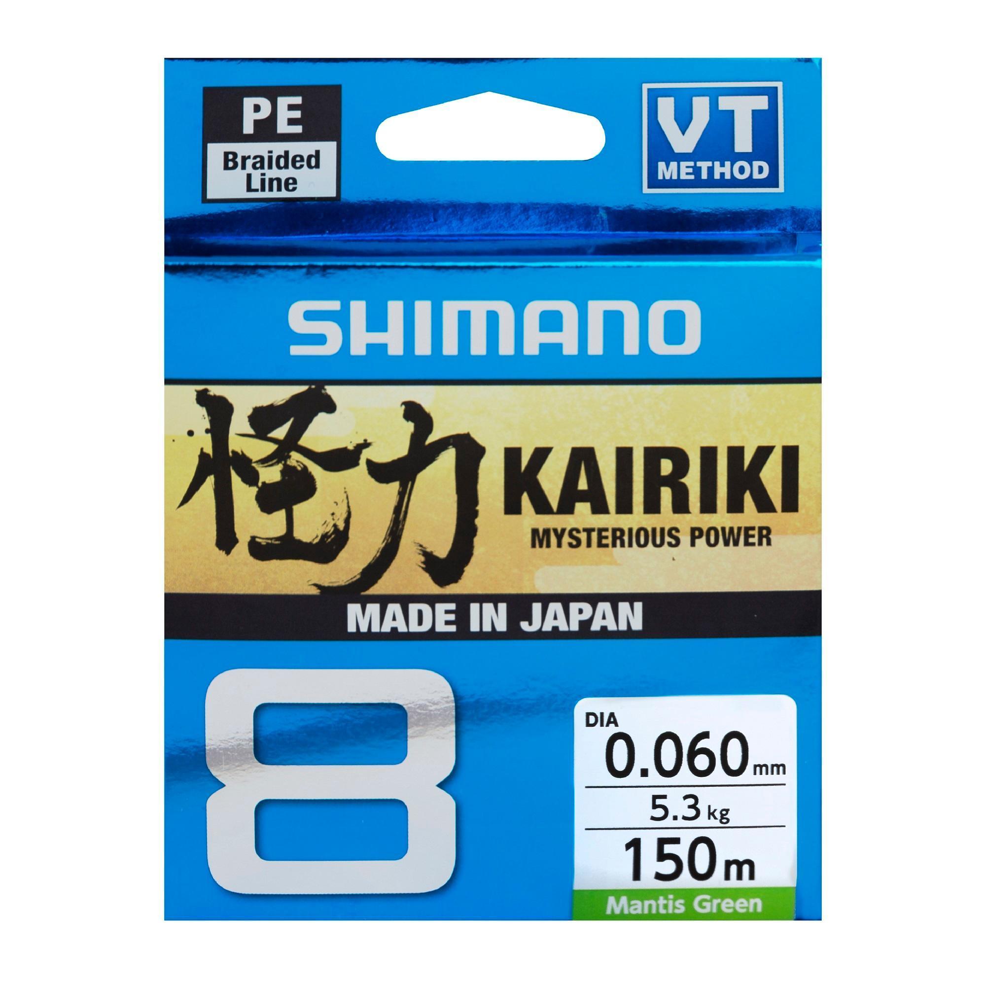 Plecionka Shimano Kairiki 8 0,200 MM zielona