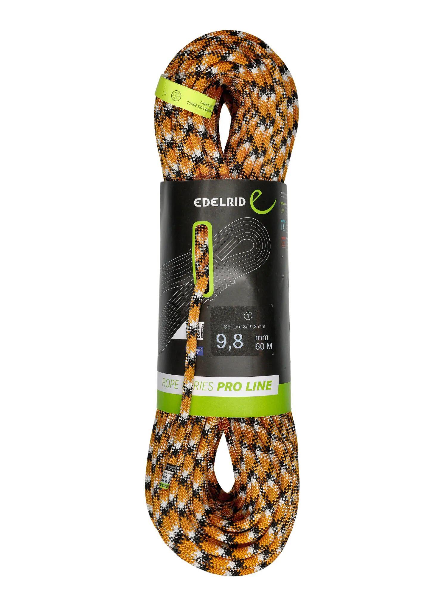 Lina wspinaczkowa Edelrid SE Jura 8a 9,8 mm 60 m