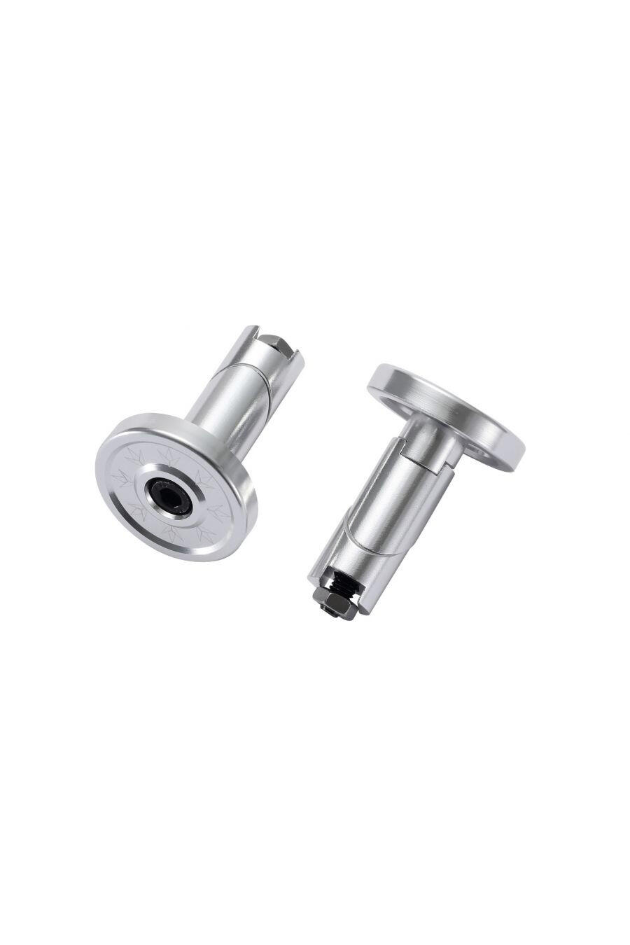 Akcesorium do hulajnogi - Blunt Bar Ends Alloy Pair - Kolor - Srebrny - Blunt Sc