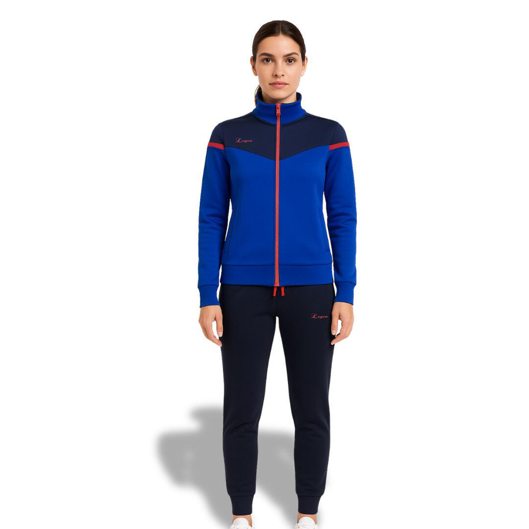 Damski dres BRONZE niebiesko-fuksjowy