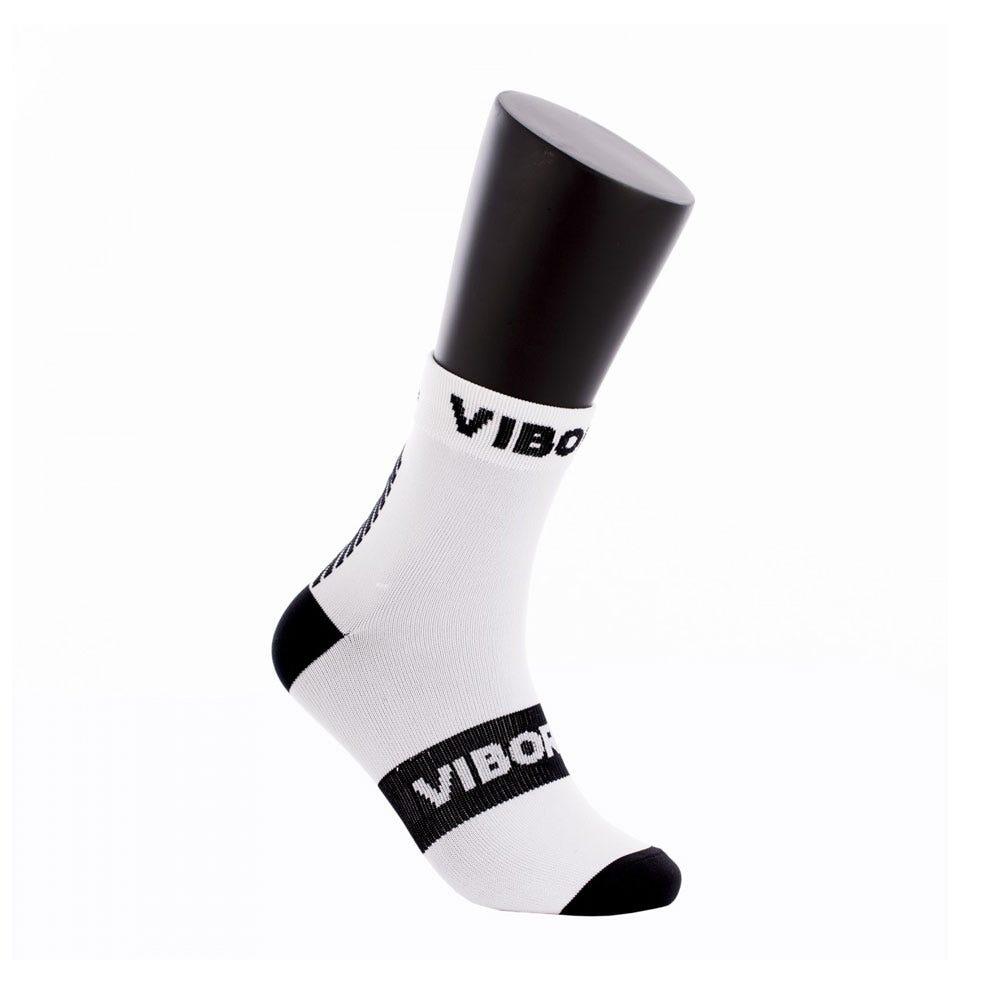 Skarpety Vibor-a Kait Mid-crew Blanco/Negro 35-38