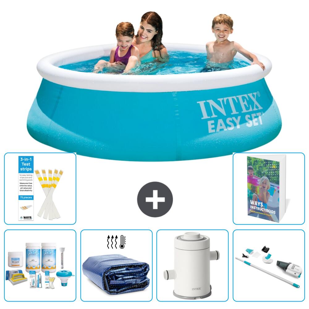 INTEX Basen Easy Set Okrągły - 183x51 cm - 7-częściowy S136