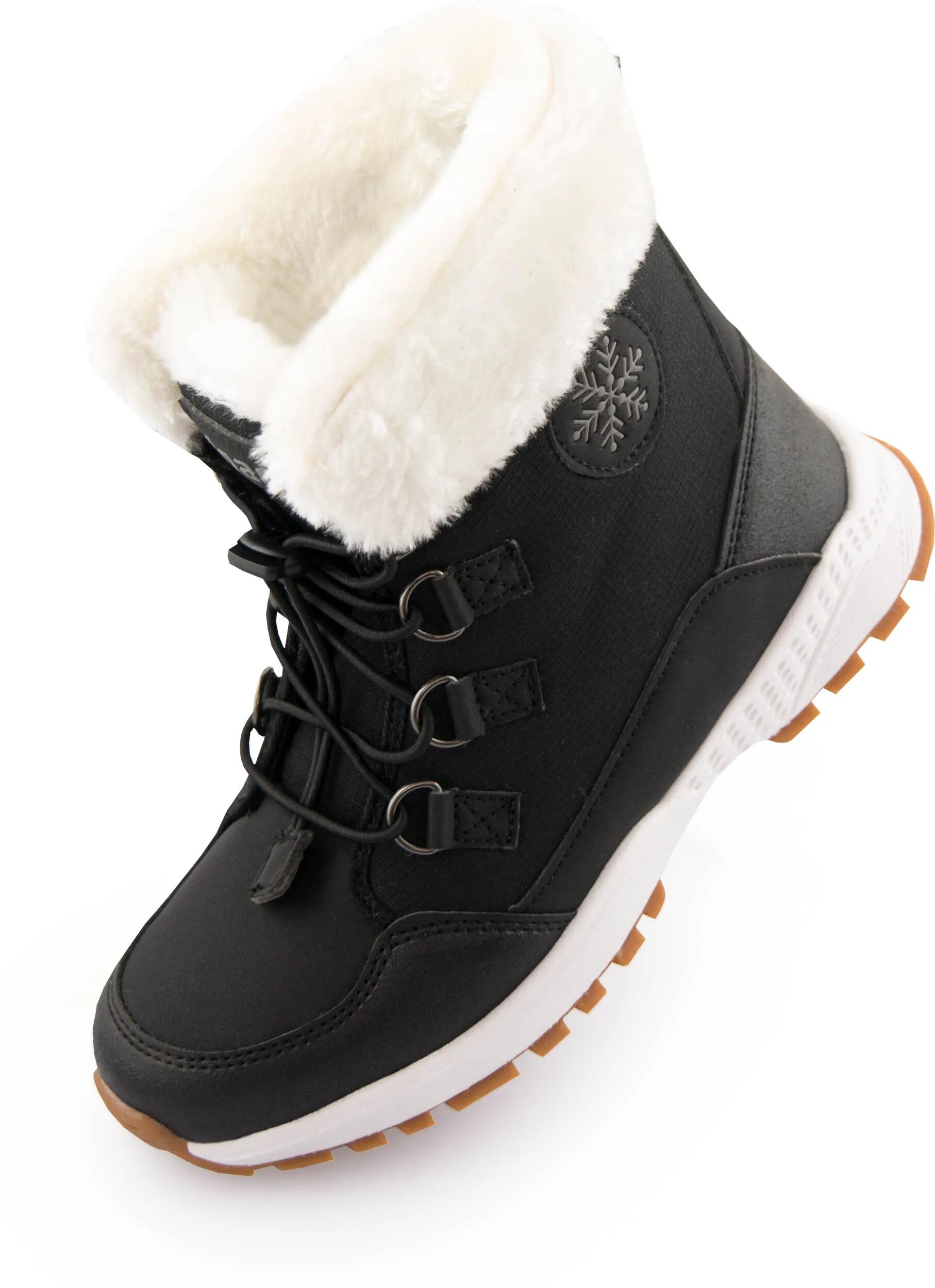 Buty Zimowe Dziecięce Loap Miky Czarne