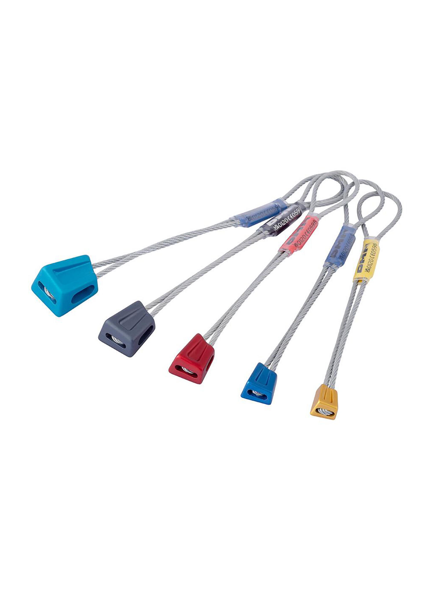 Kości wspinaczkowe DMM HB Alloy Offset Set 7-11