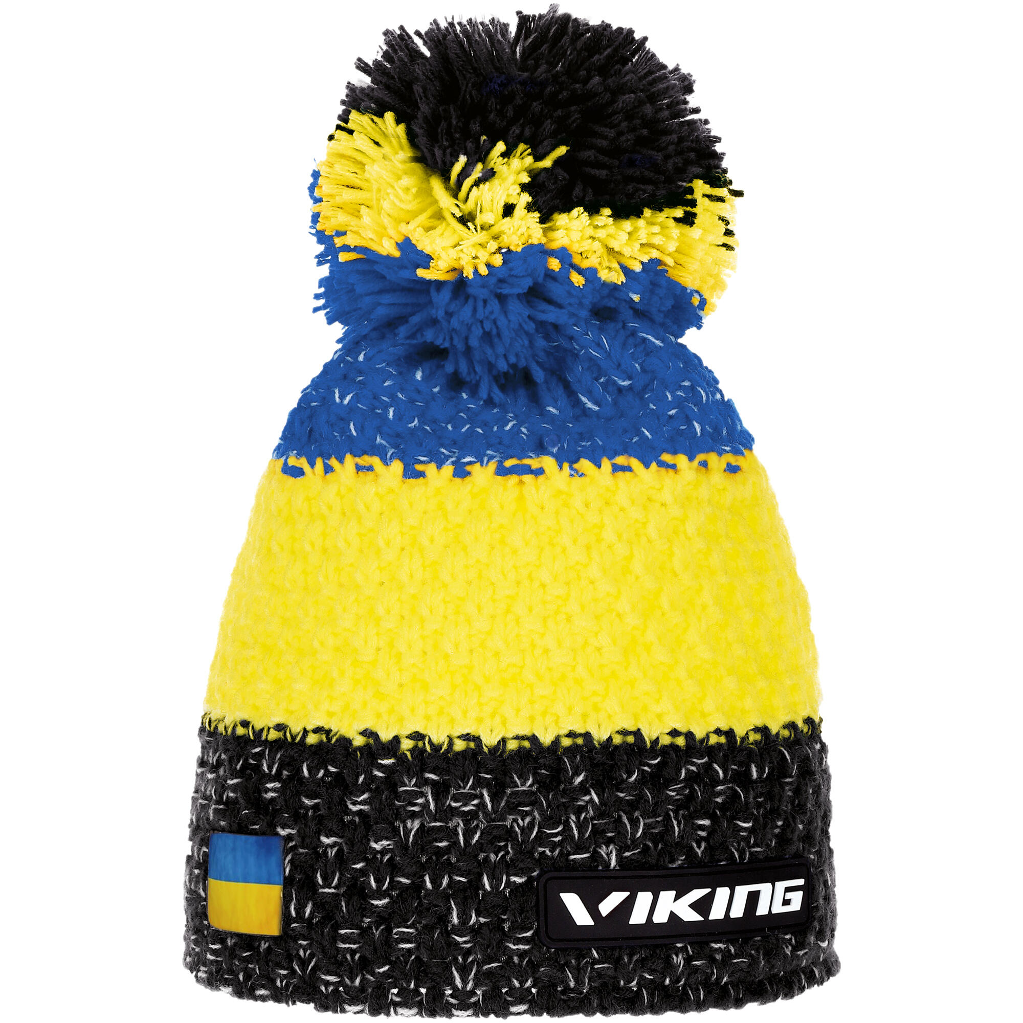 Czapka narciarska dla dorosłych Viking Cornet, z pomponem