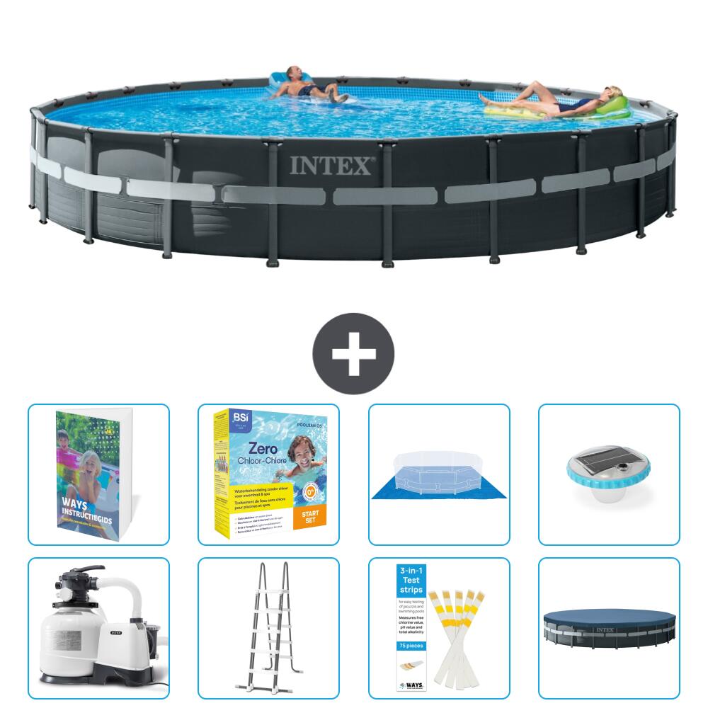 INTEX Basen Ultra XTR Okrągły - 732x132 cm - 9-częściowy S526