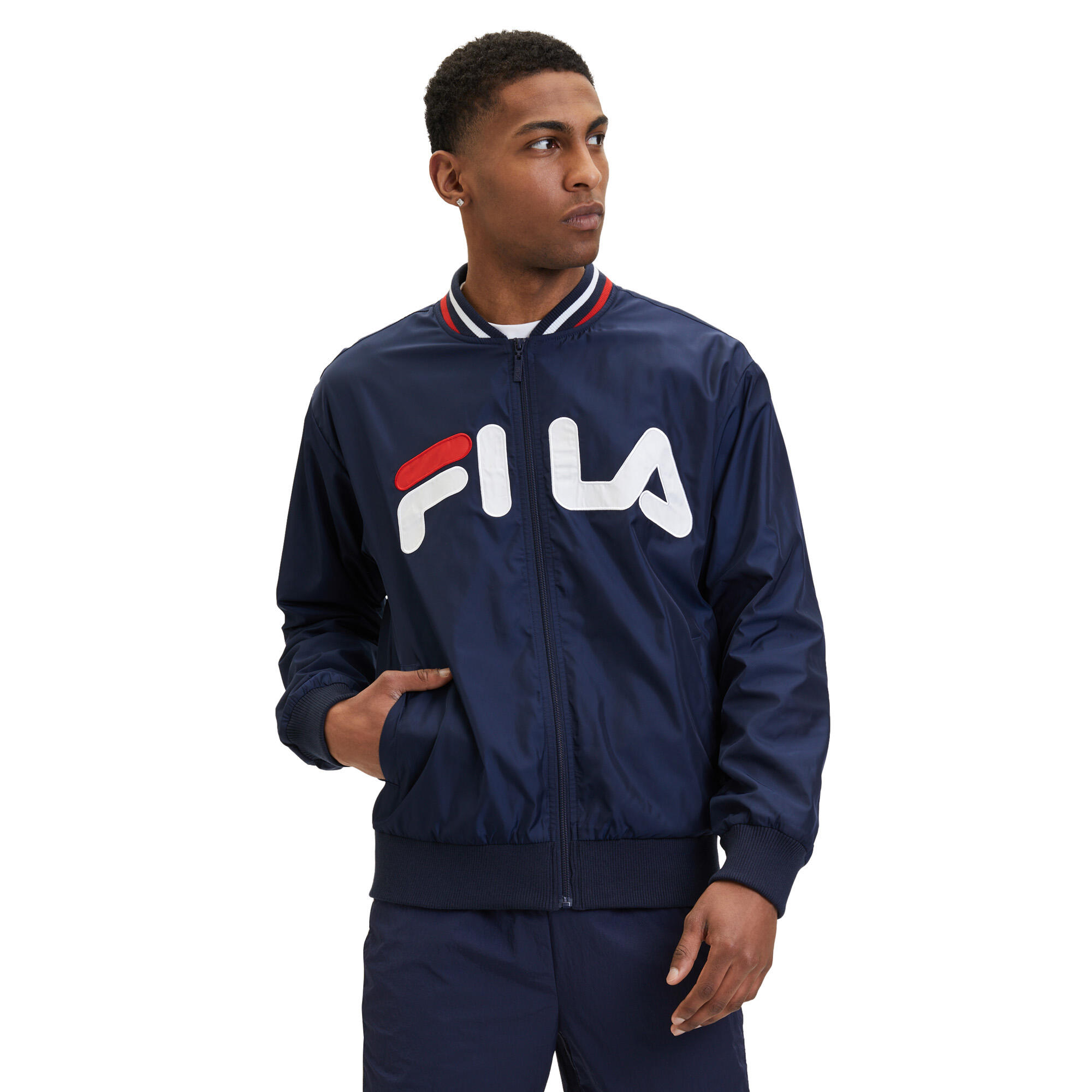 Kurtka męska FILA Logrono Logo Bomber