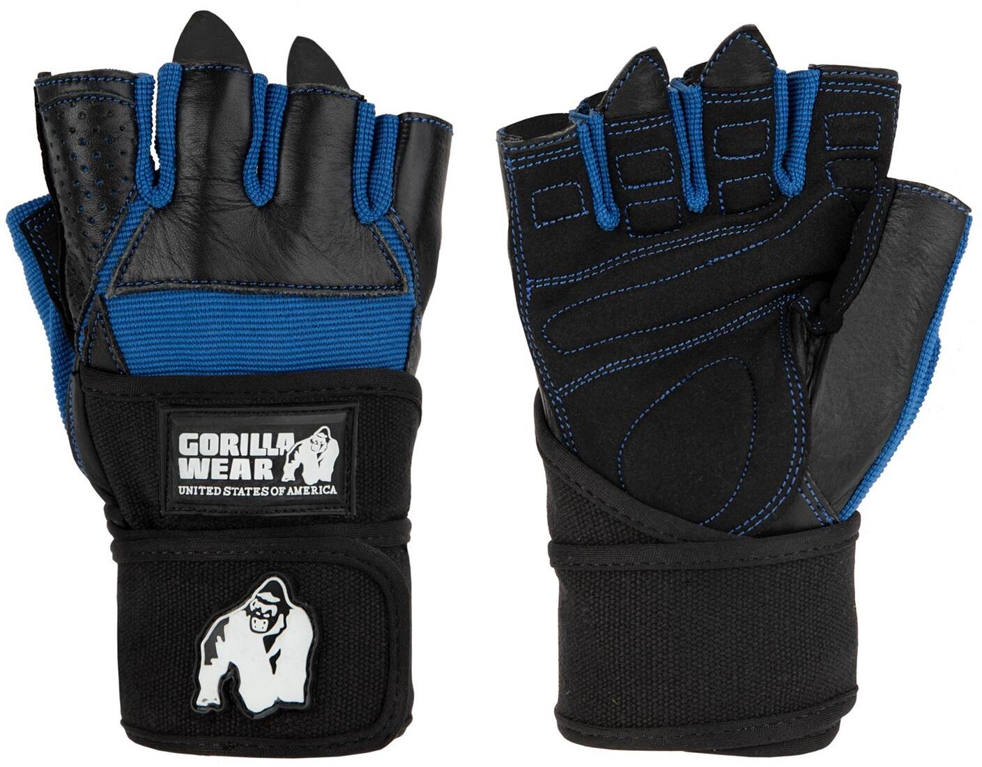Dallas Wrist Owijki Gloves - Czarny/Niebieski