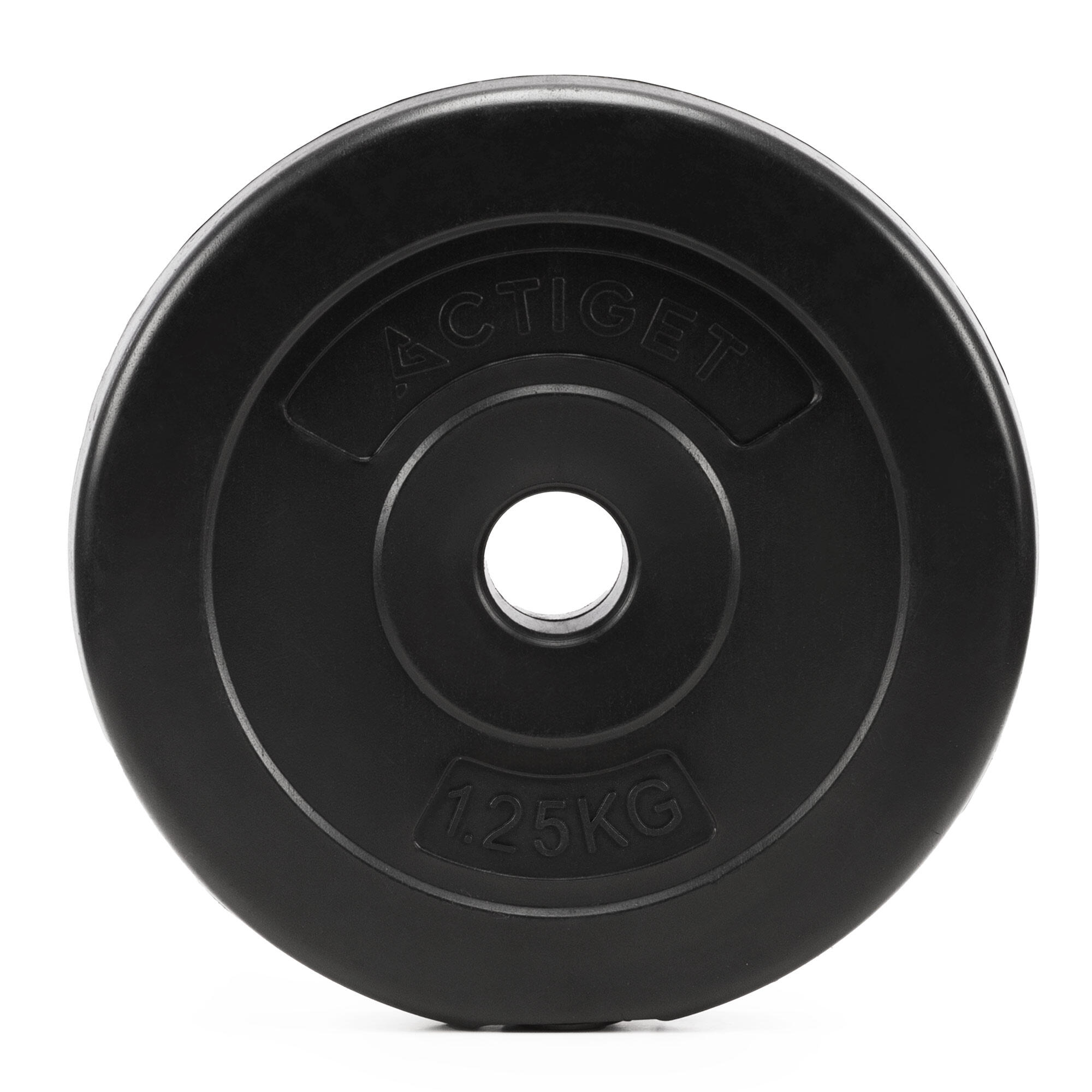 Obciążenie 1,25 kg Actiget talerz kompozytowy do hantli, sztangi 31 mm