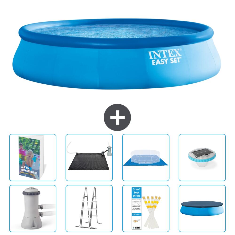 INTEX Basen Easy Set Okrągły - 457x107 cm - 9-częściowy S598