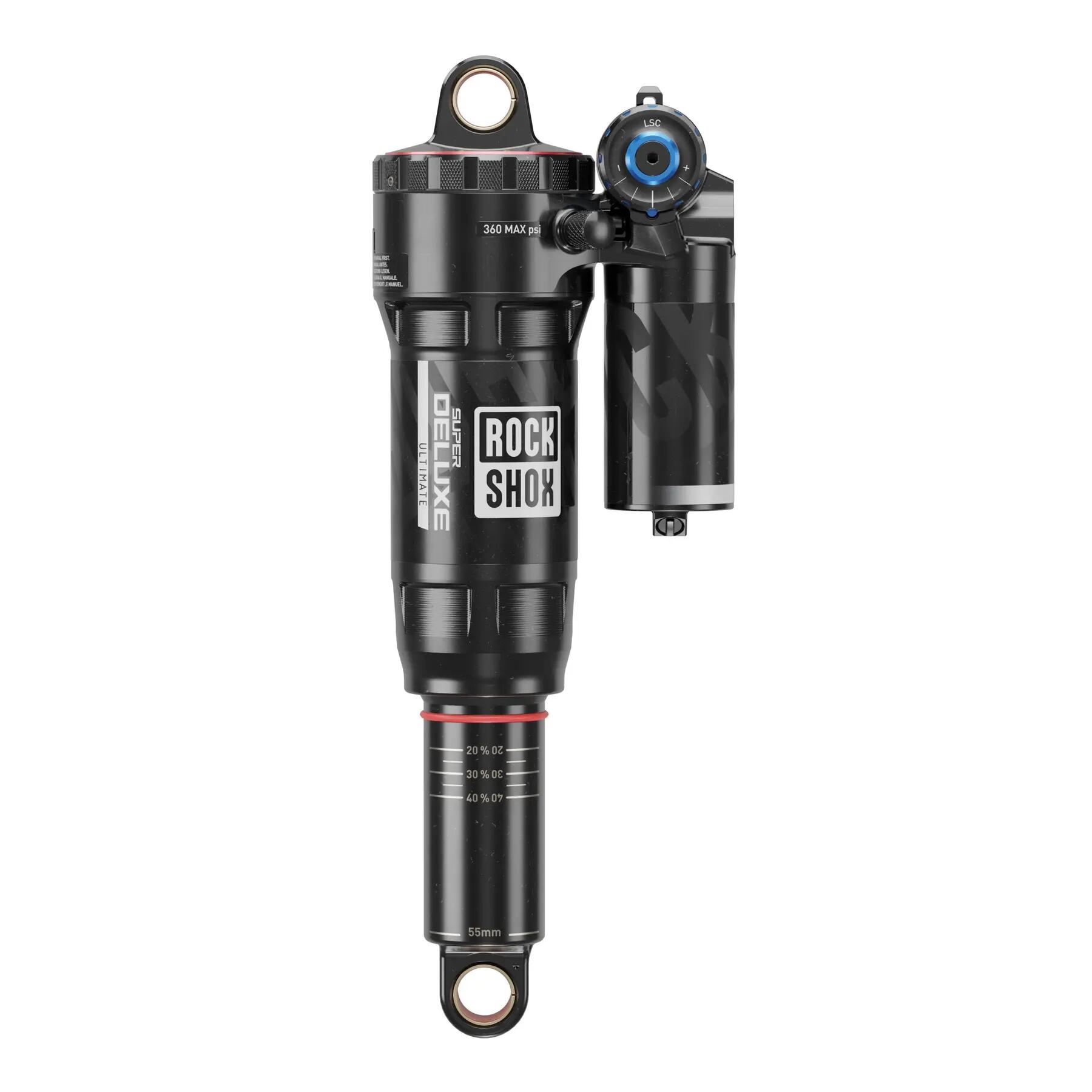 Przepustnica powietrza Rockshox Super Deluxe Ultimate RC2T Linear Air Reb55/comp