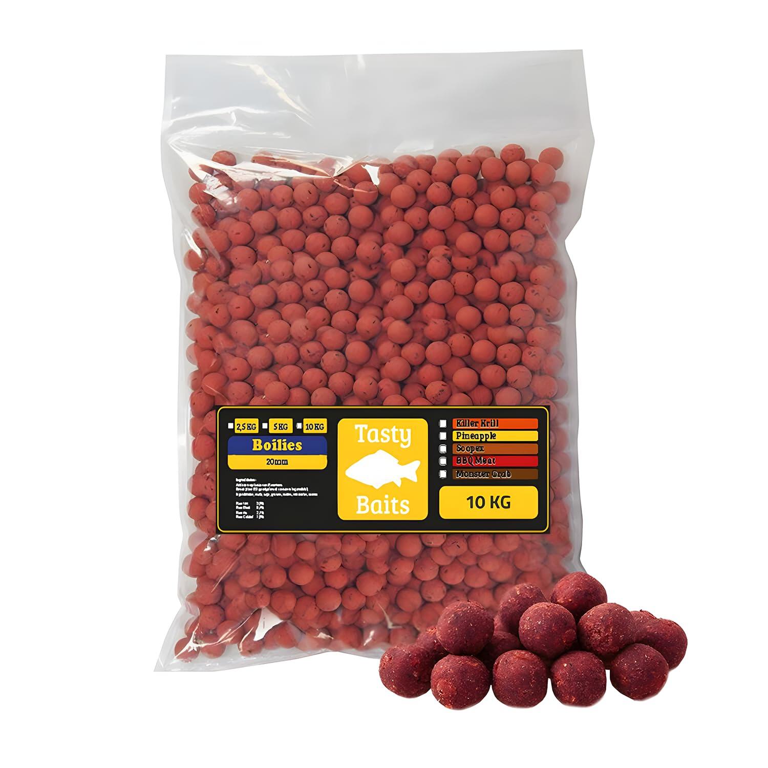 Boilie truskawka 20mm 10kg