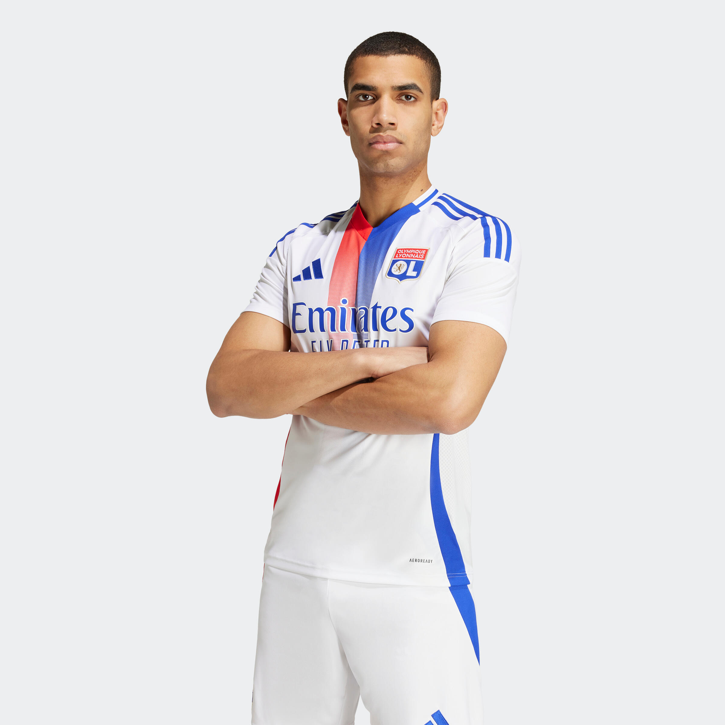 Koszulka piłkarska ADIDAS Olympique Lyonnais domowa sezon 24/25