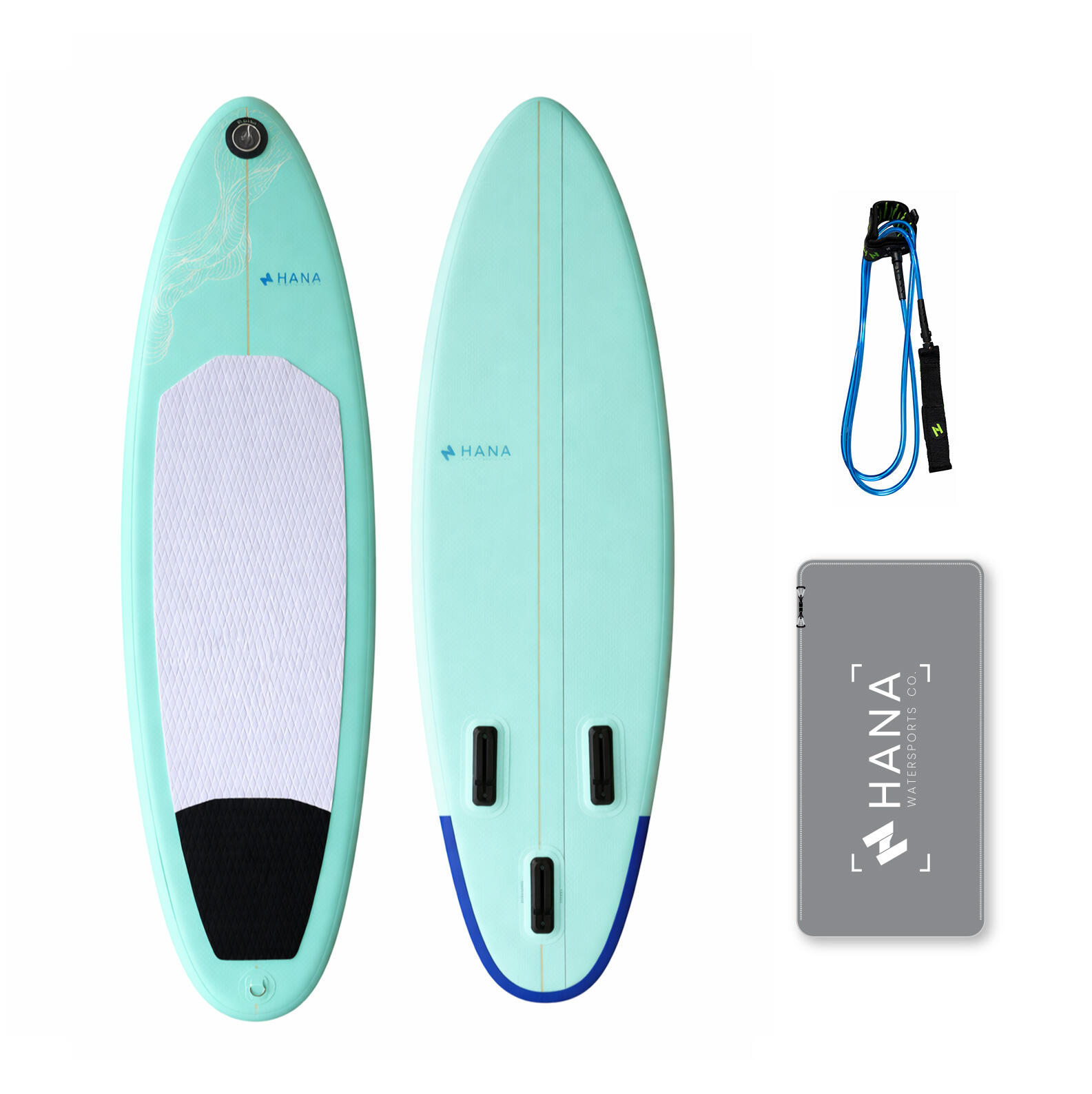Zestaw Deska Surfingowa 6'6 x 21''1/2 x 3'' - 65l ze smyczą (Leash) 6