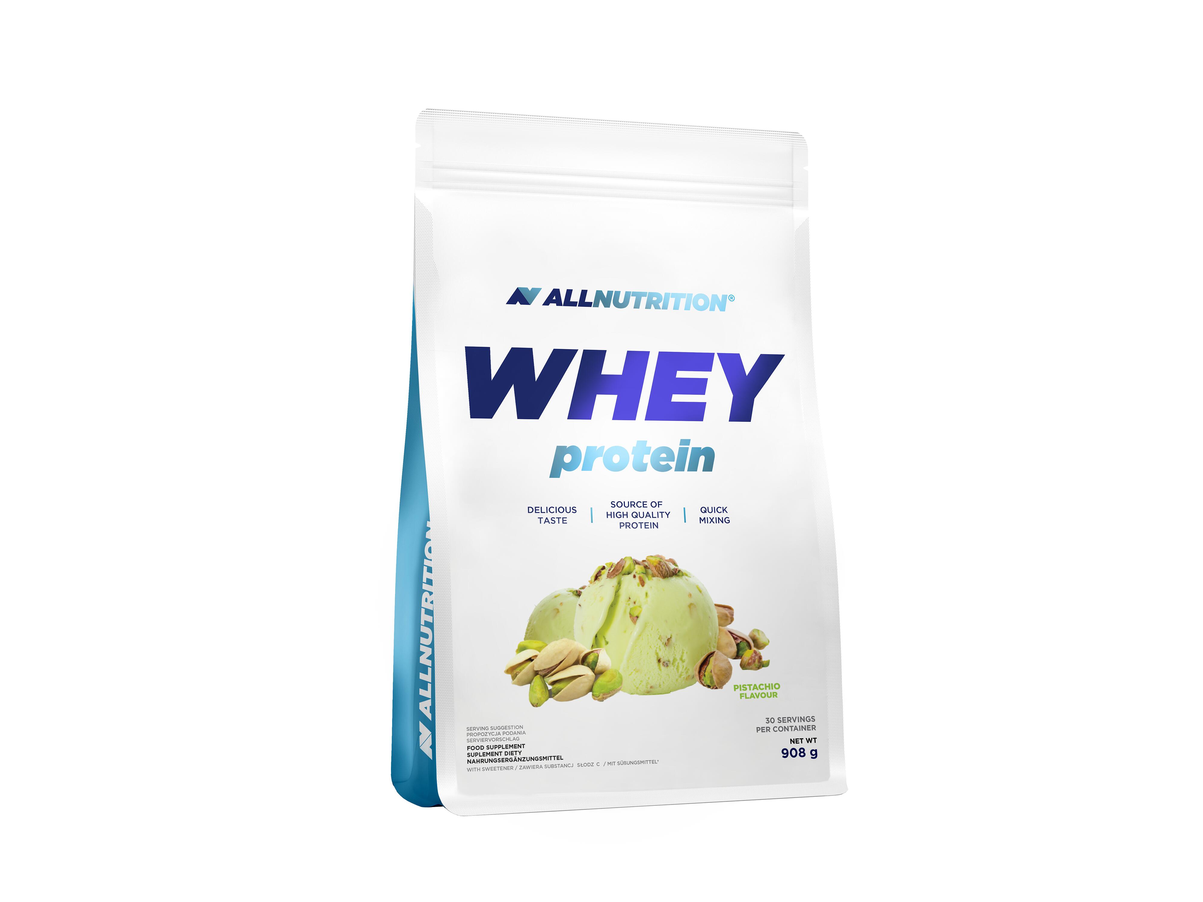 Odżywka białkowa WHEY PROTEIN WPC 908g Pistacja