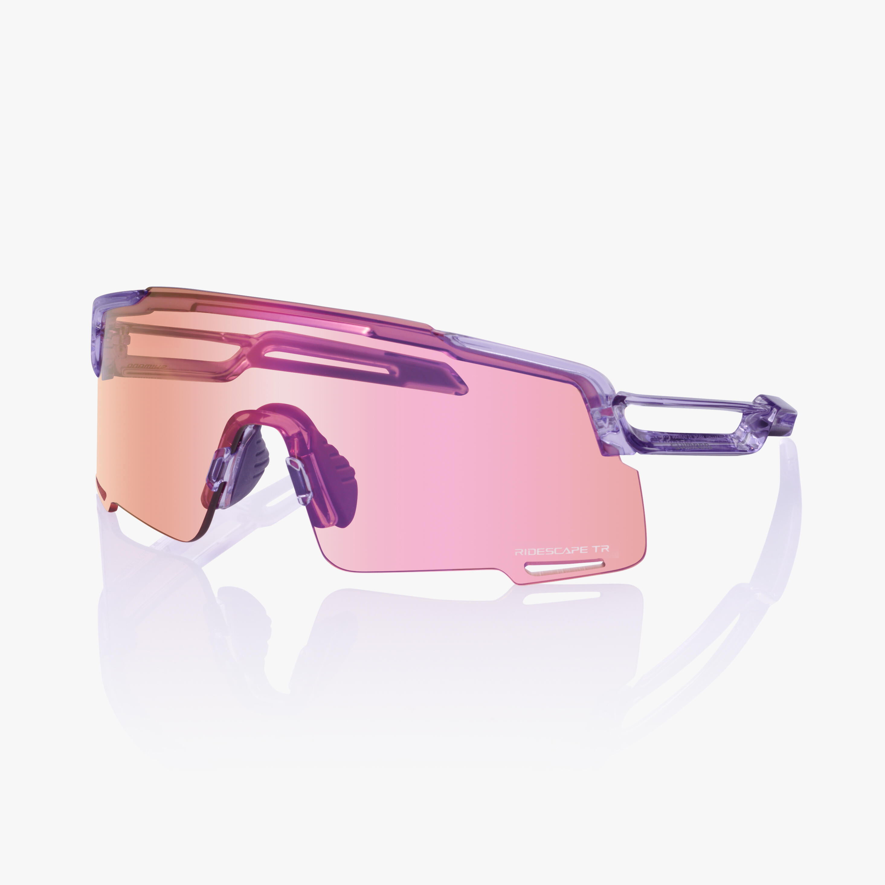 Okulary rowerowe EQUINOX 5 Ridescape Trail, fioletowe
