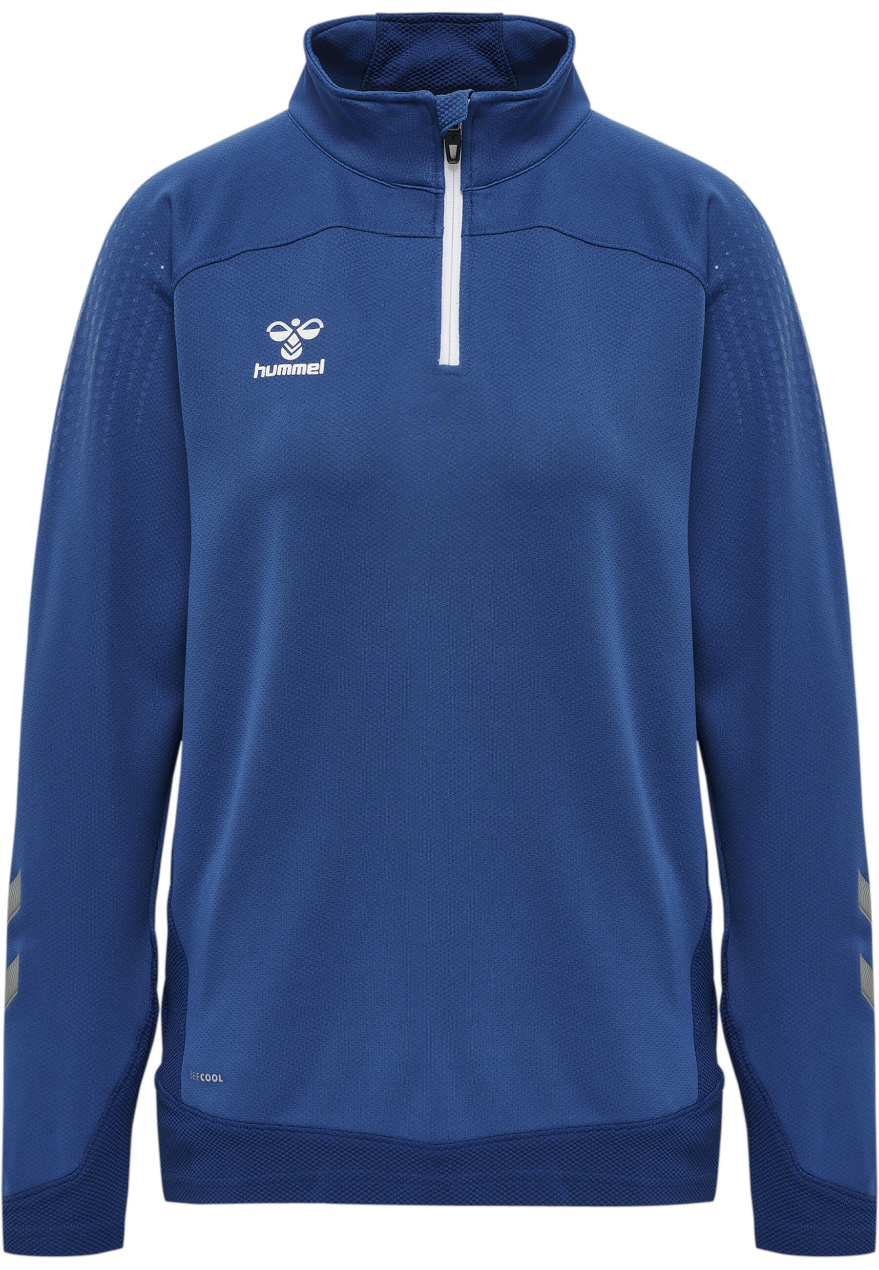 Damska bluza dresowa half zip Hummel Lead