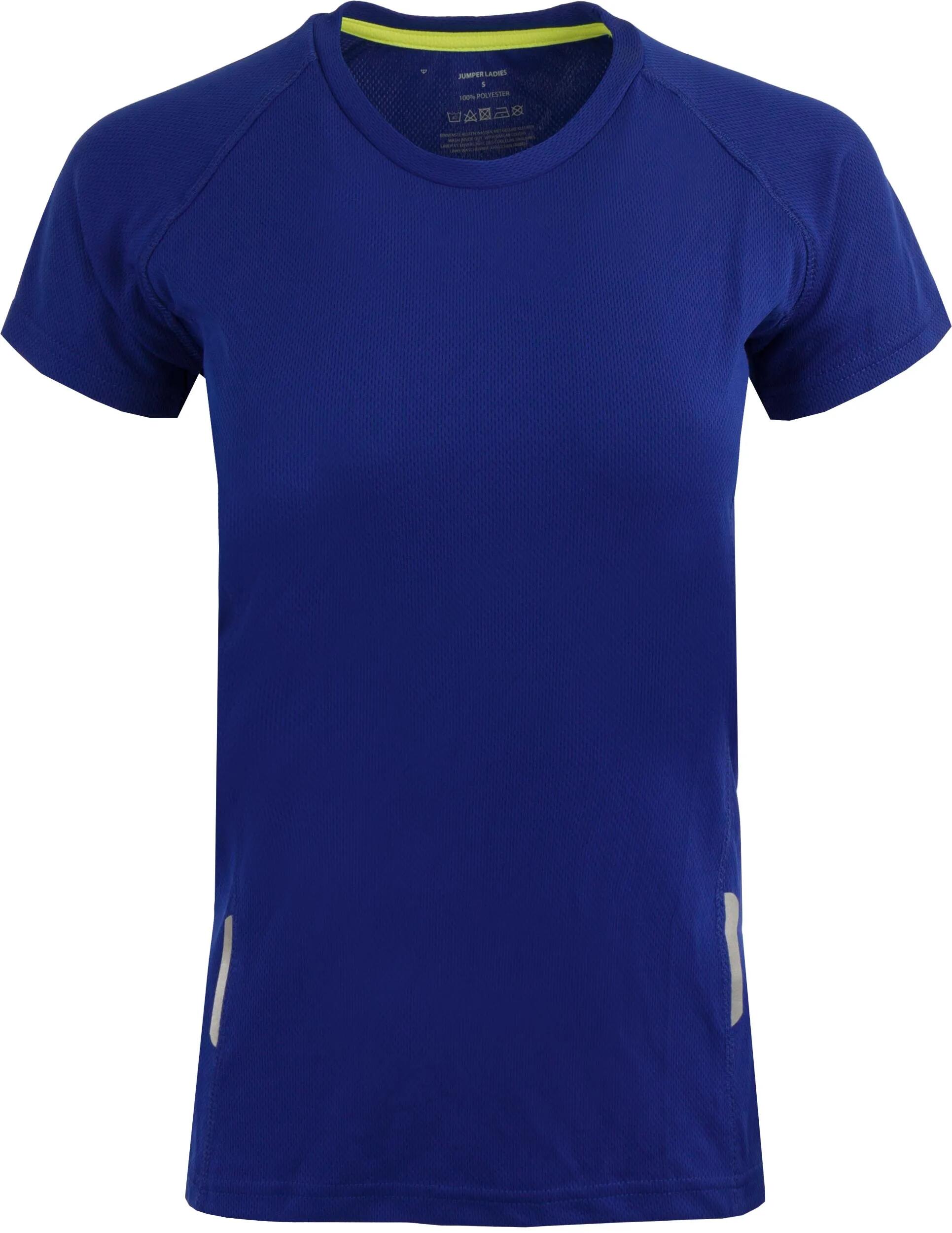 T-shirt sportowy Jumper damski kobaltowy