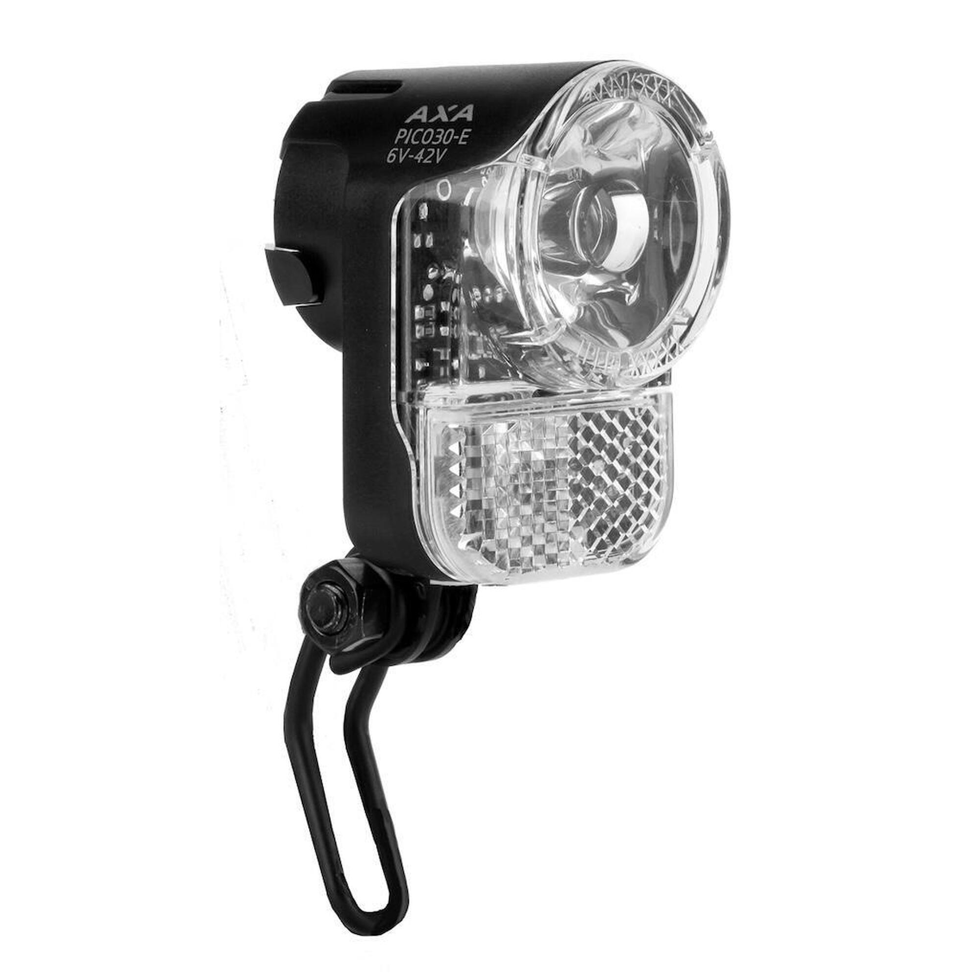 Reflektor Pico E-Bike Włącznik/Wyłącznik 6-42V 30 Lux Czarny