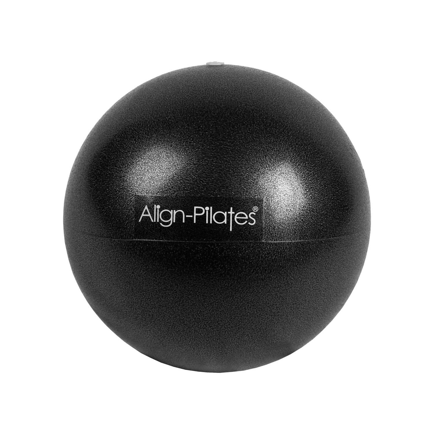 Piłka do pilatesu Pilates Align 18 cm czarny