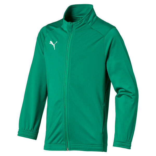 Kurtka dziecięca Puma Jr Liga Poly Jacket Core Green