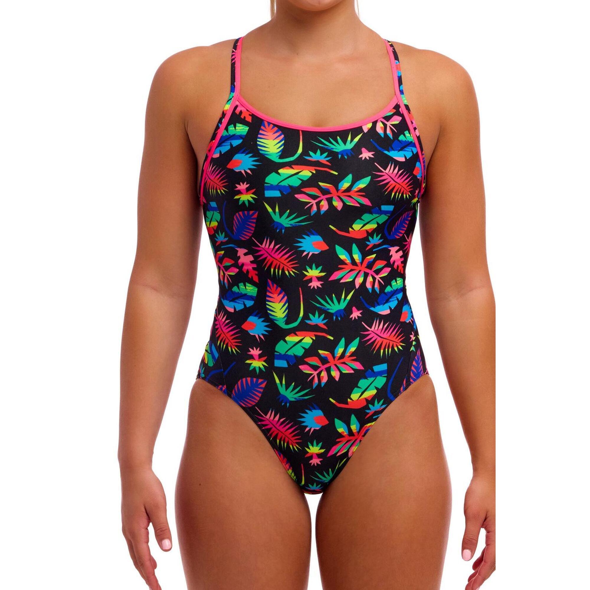 Strój kąpielowy jednoczęściowy FUNKITA Lost Leaf - Diamond Back