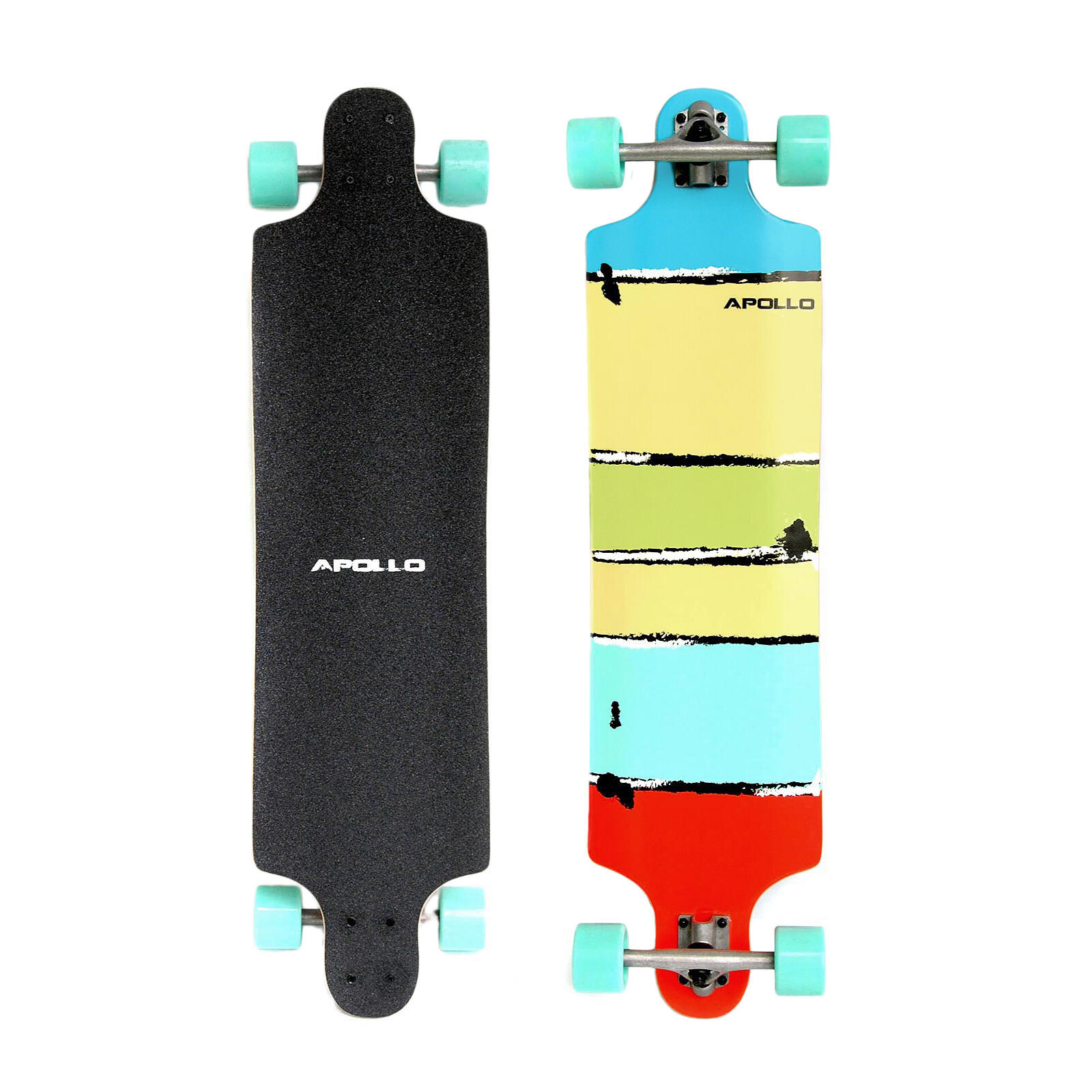 Longboard 38 Deskorolka Bambusowa dla Nastolatków i Dorosłych ABEC-9 Flex 2